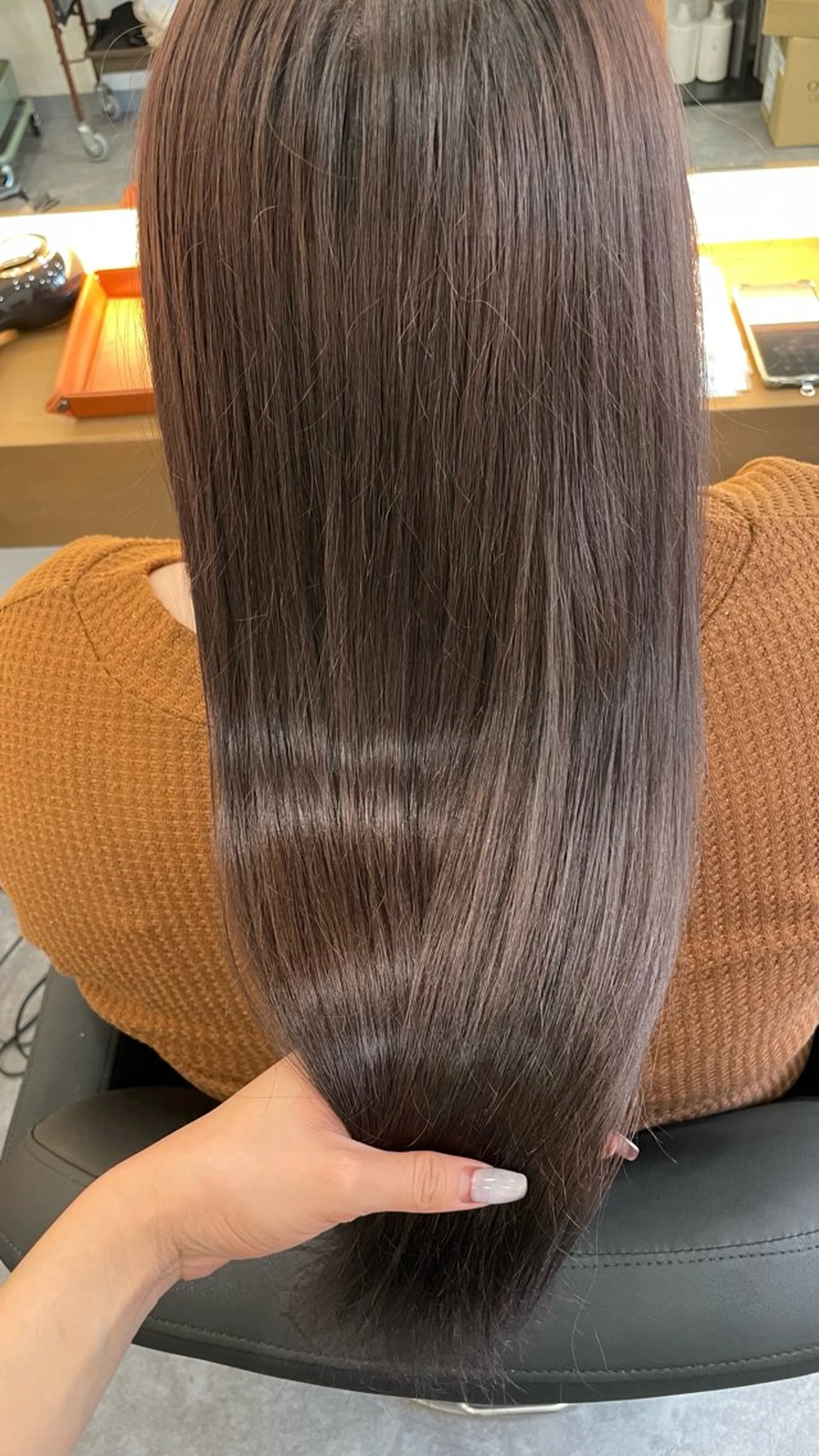 ロング hair terrace M所属・郡山/透明感カラー /馬場アンドレアのヘアスタイル