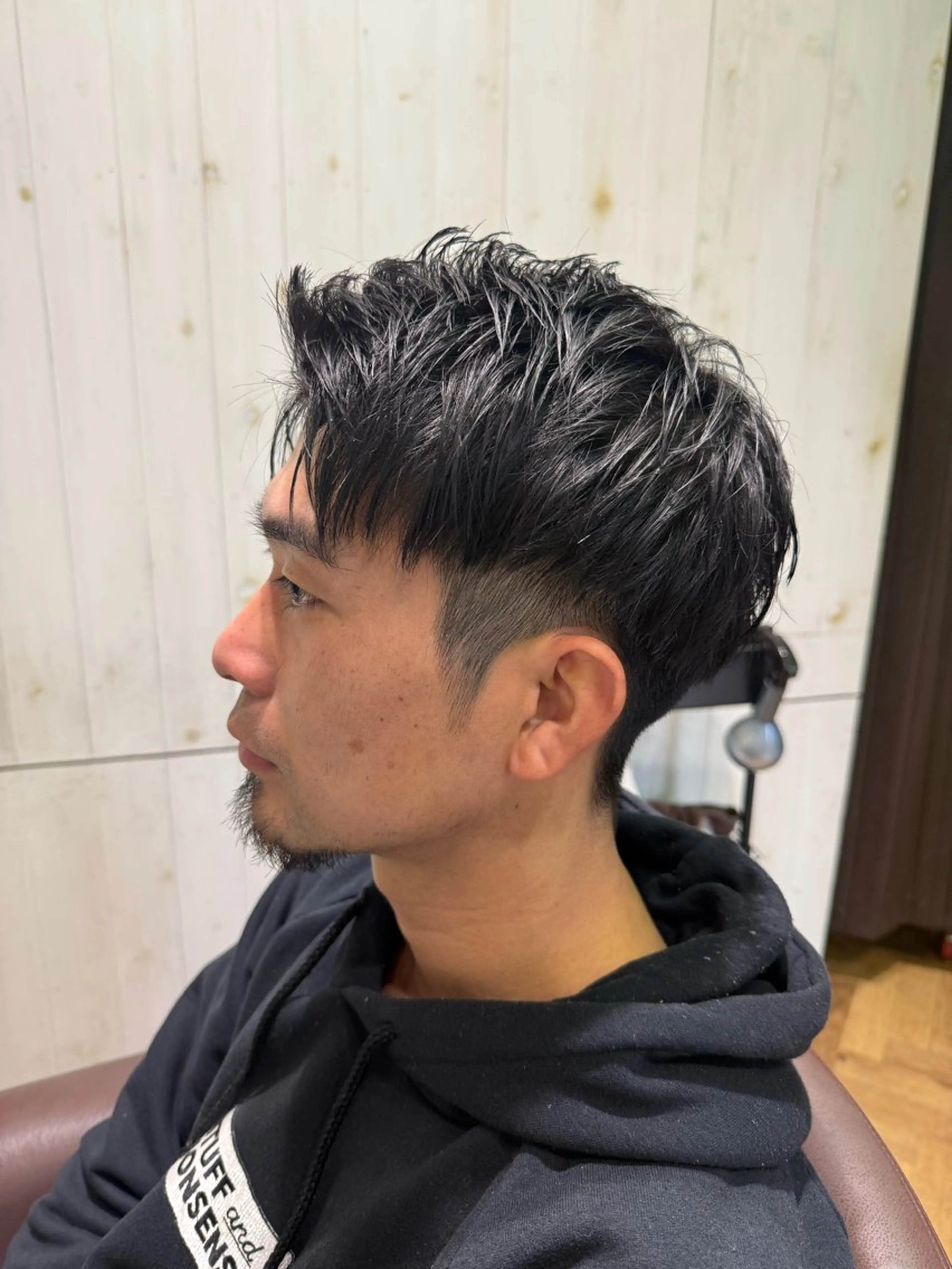 ショート メンズ ショートヘア 溝口 槙里也のヘアスタイル