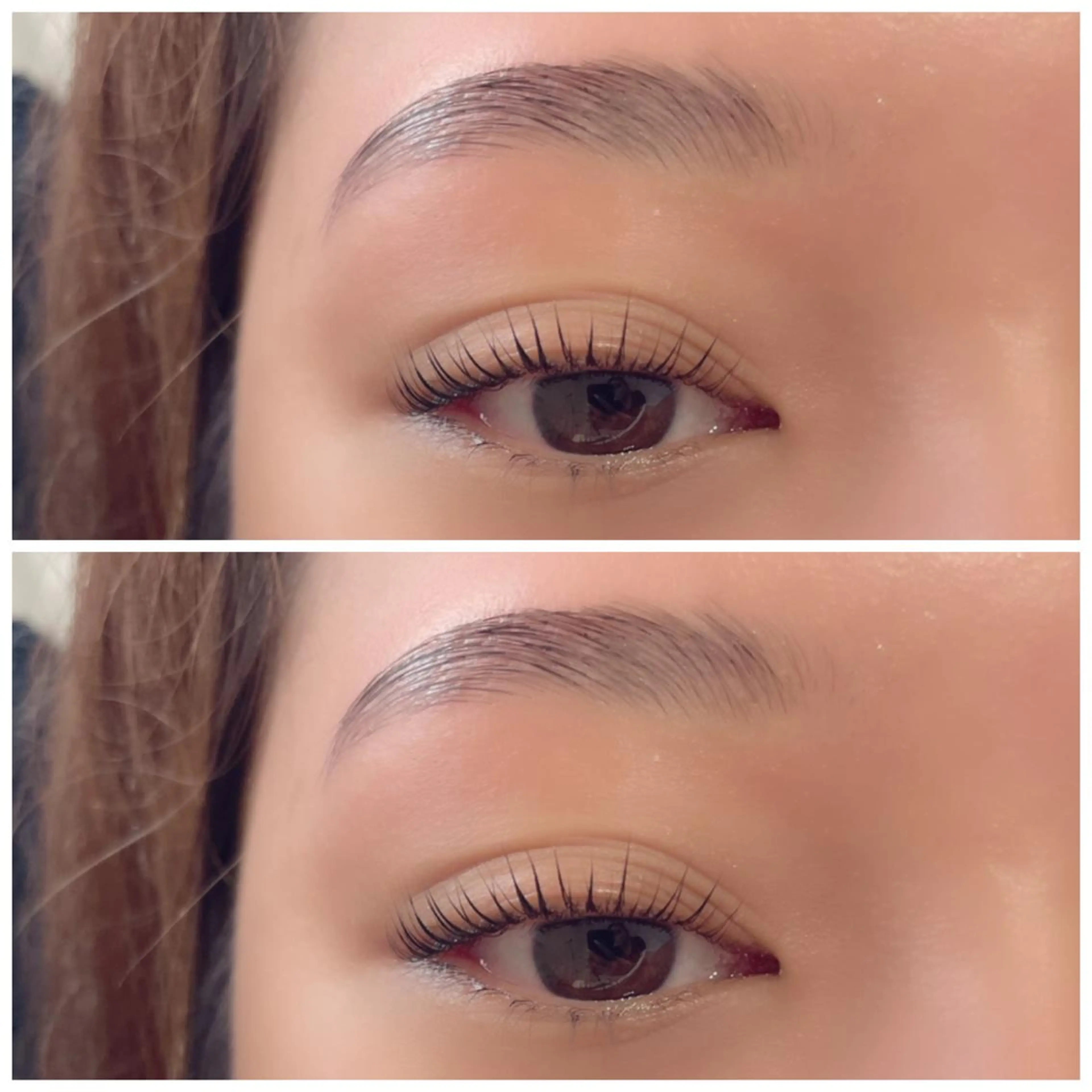 【ご新規様】まつ毛パーマ×ハリウッドブロウリフト🍓✨ 15,000円＝9,900円の写真