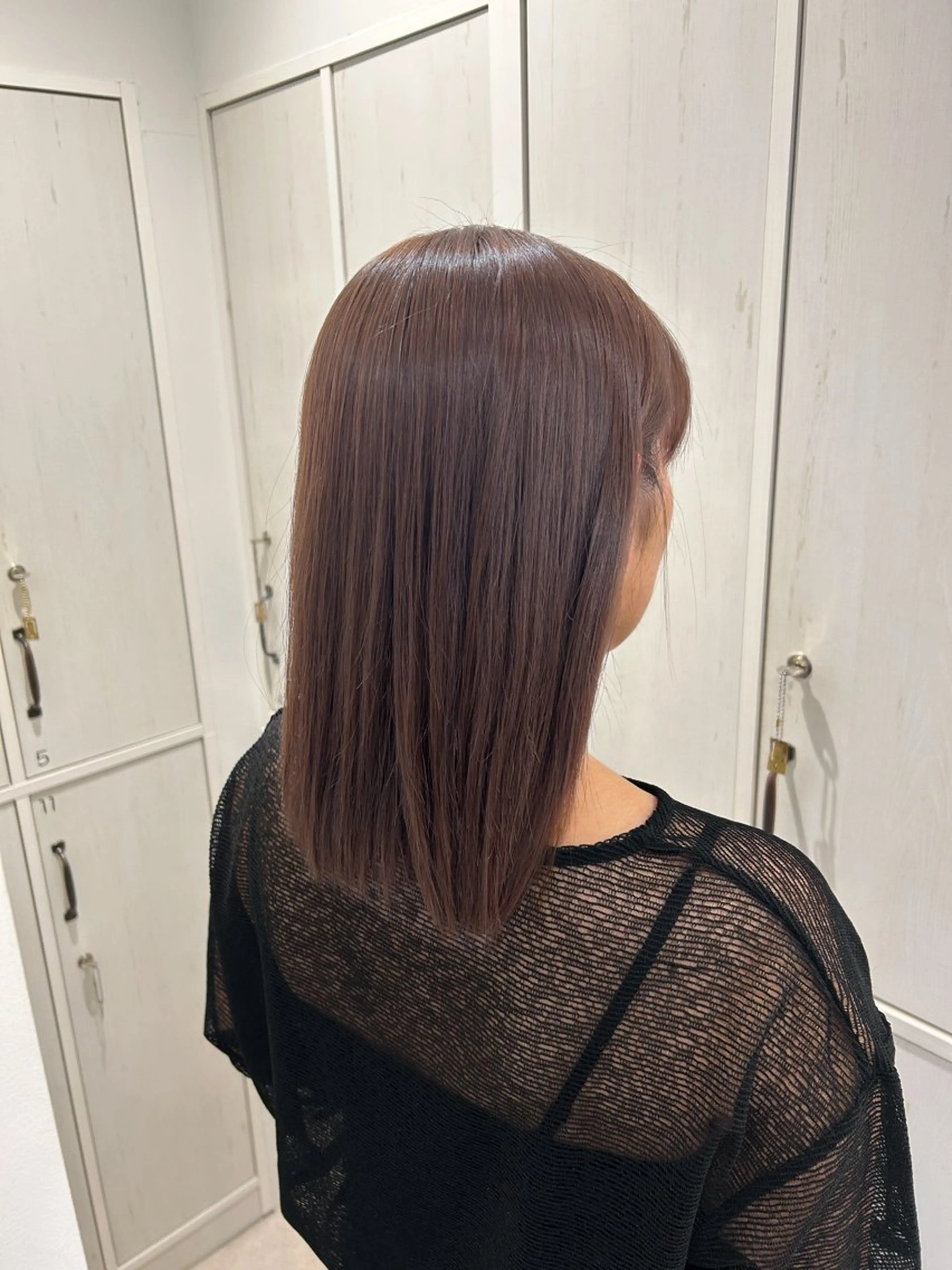 ミディアム カラー カット ヘアカラー 縮毛矯正 透明感/ダブルカラー /kazui🐈のヘアスタイル