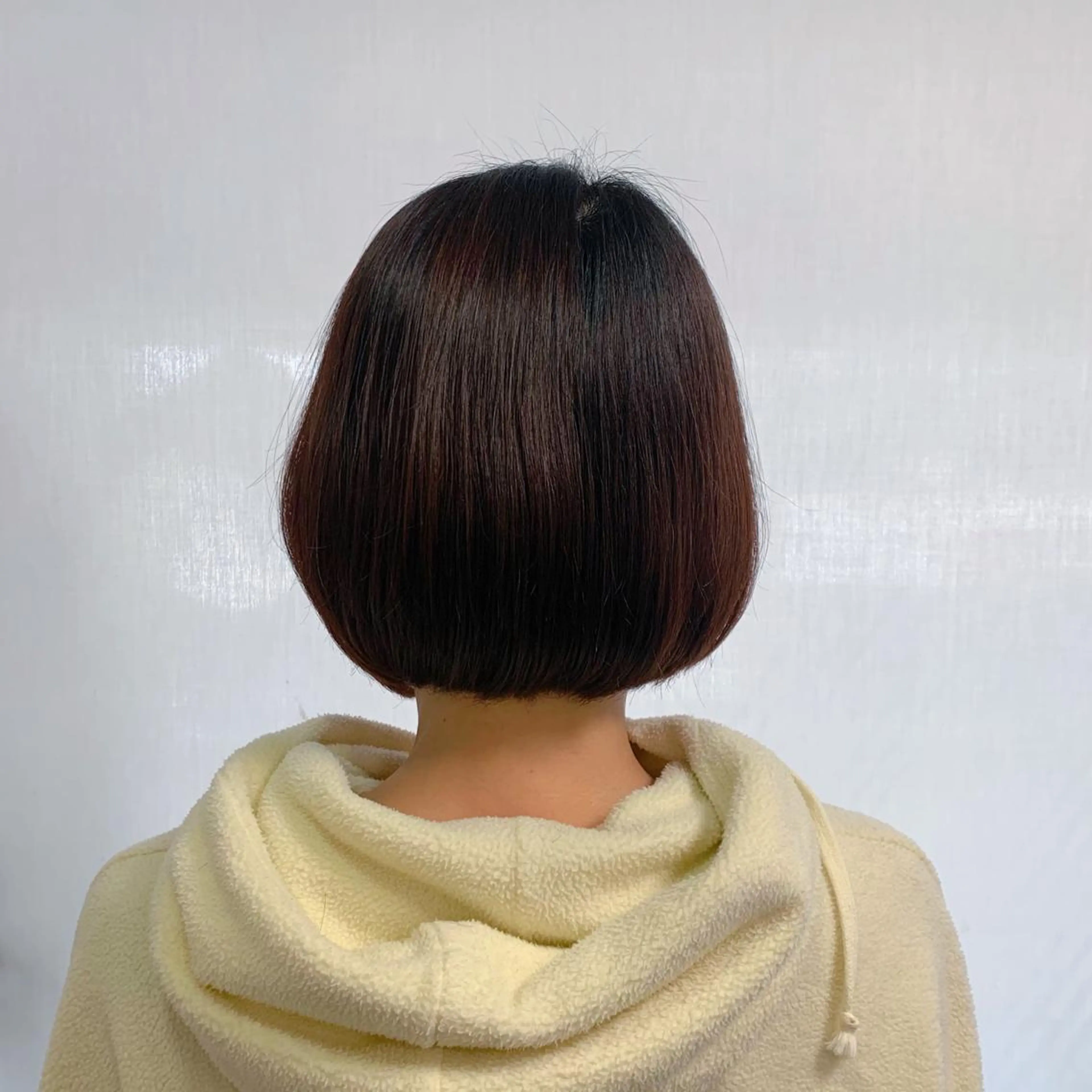 ミディアム ウスイマイコ カット/ケアカラーのヘアスタイル