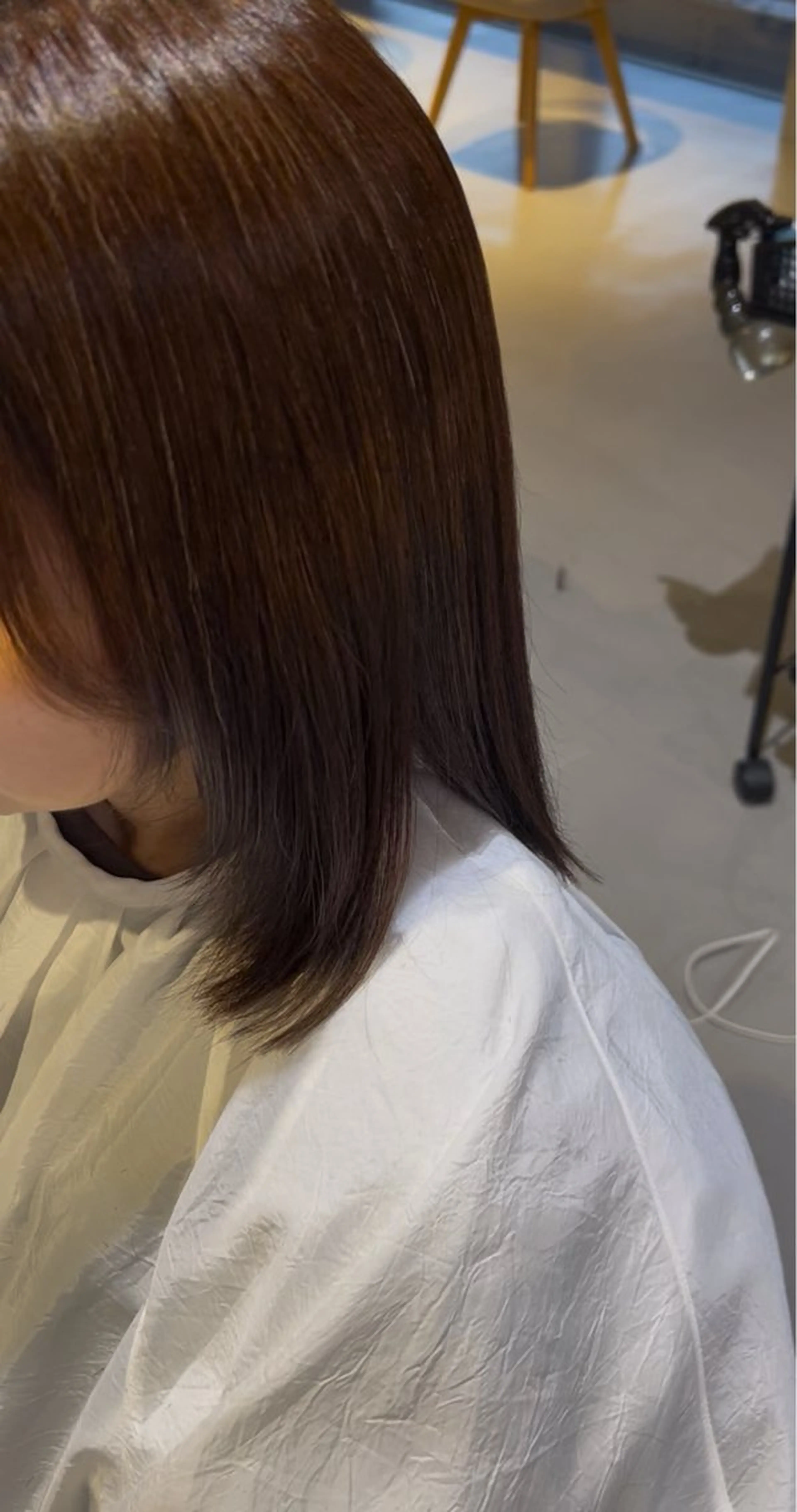 ミディアム カット ヘアカラー 坂野 美葵のヘアスタイル