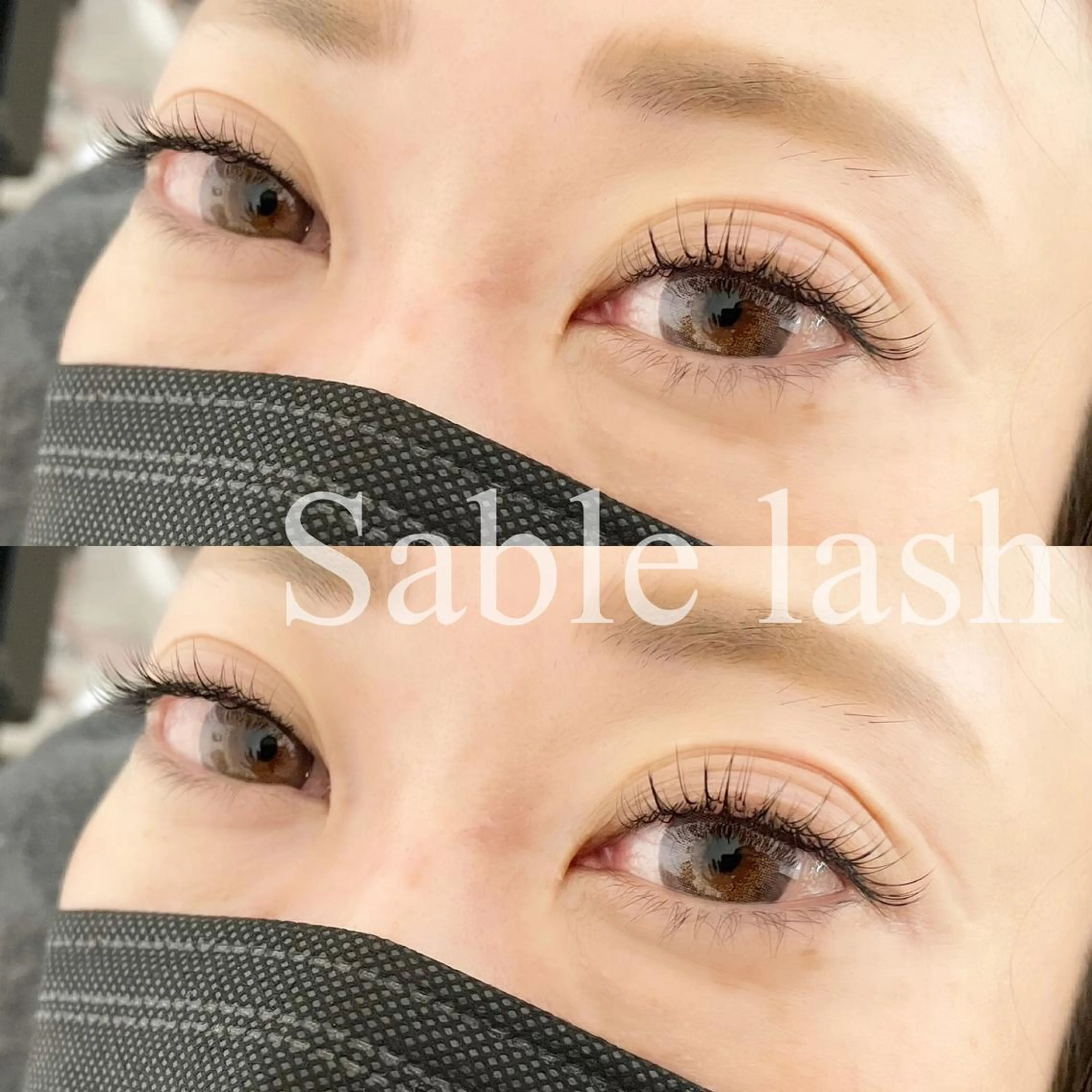 マツエク・マツパ セーブル Fleur フルールのマツエク・マツパデザイン