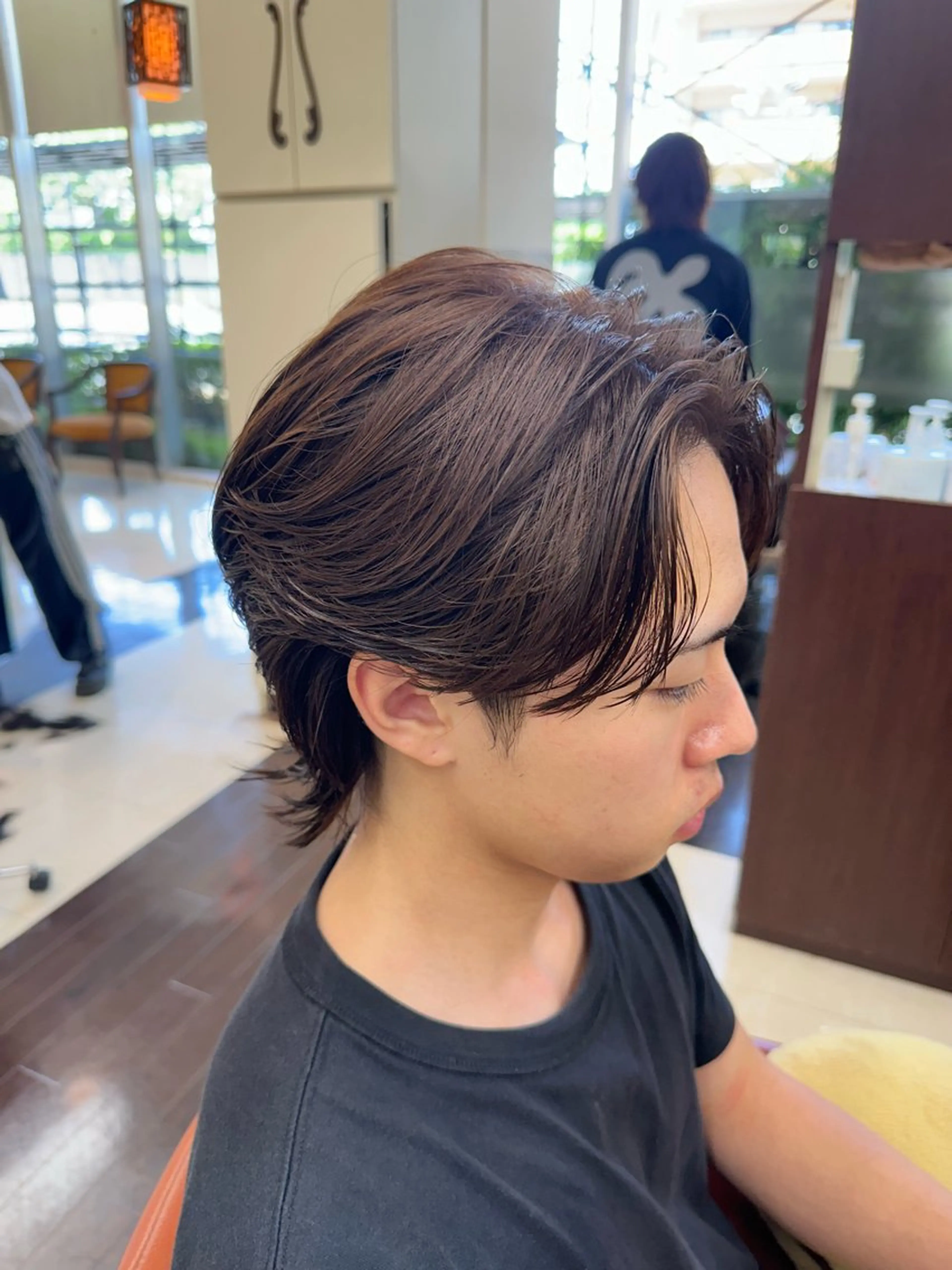 ショート カラー パーマ メンズ メンズパーマ ニュアンスパーマ カット パーマ 毎月230人担当/ メンズヘア/清和武虎のヘアスタイル