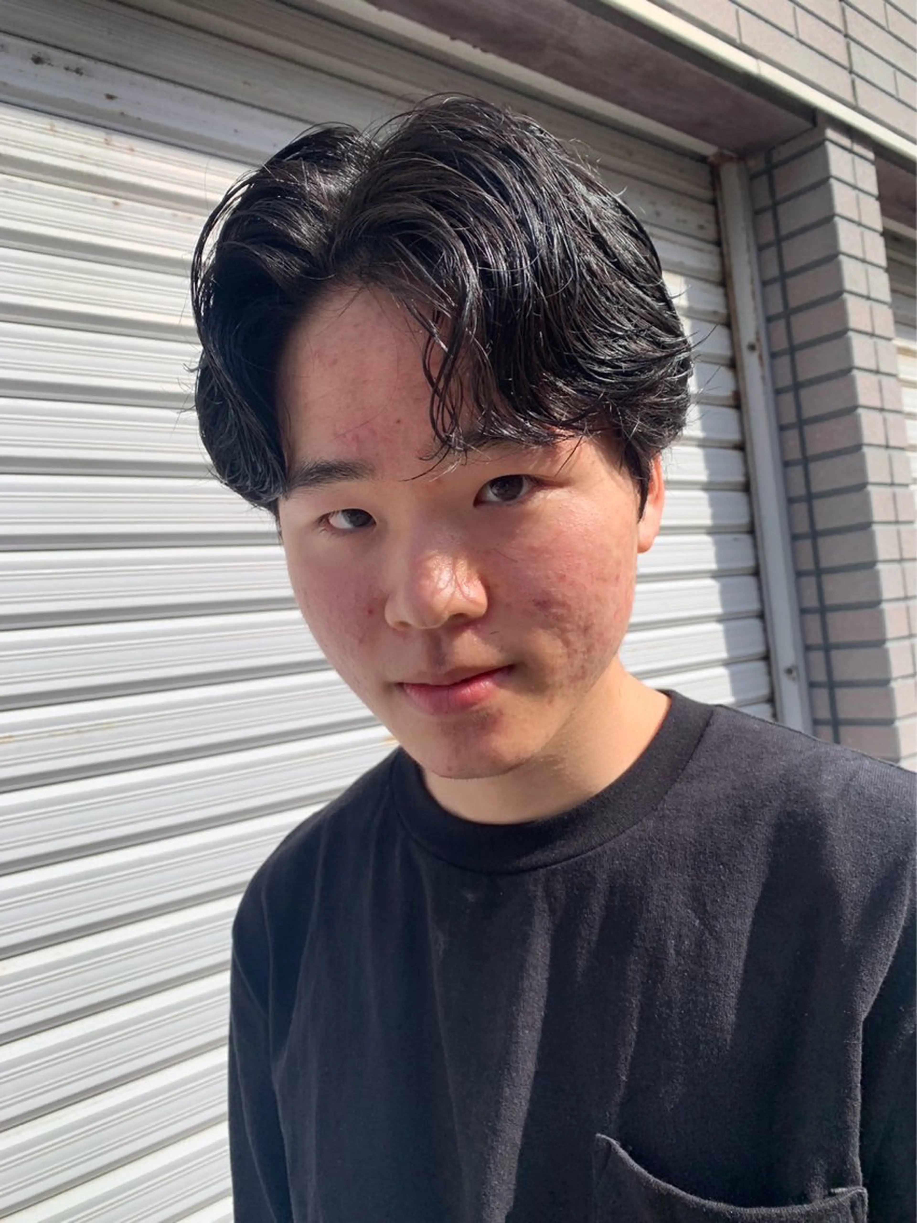 ミディアム メンズ メンズ特化／韓国風 /江戸谷大晴のヘアスタイル