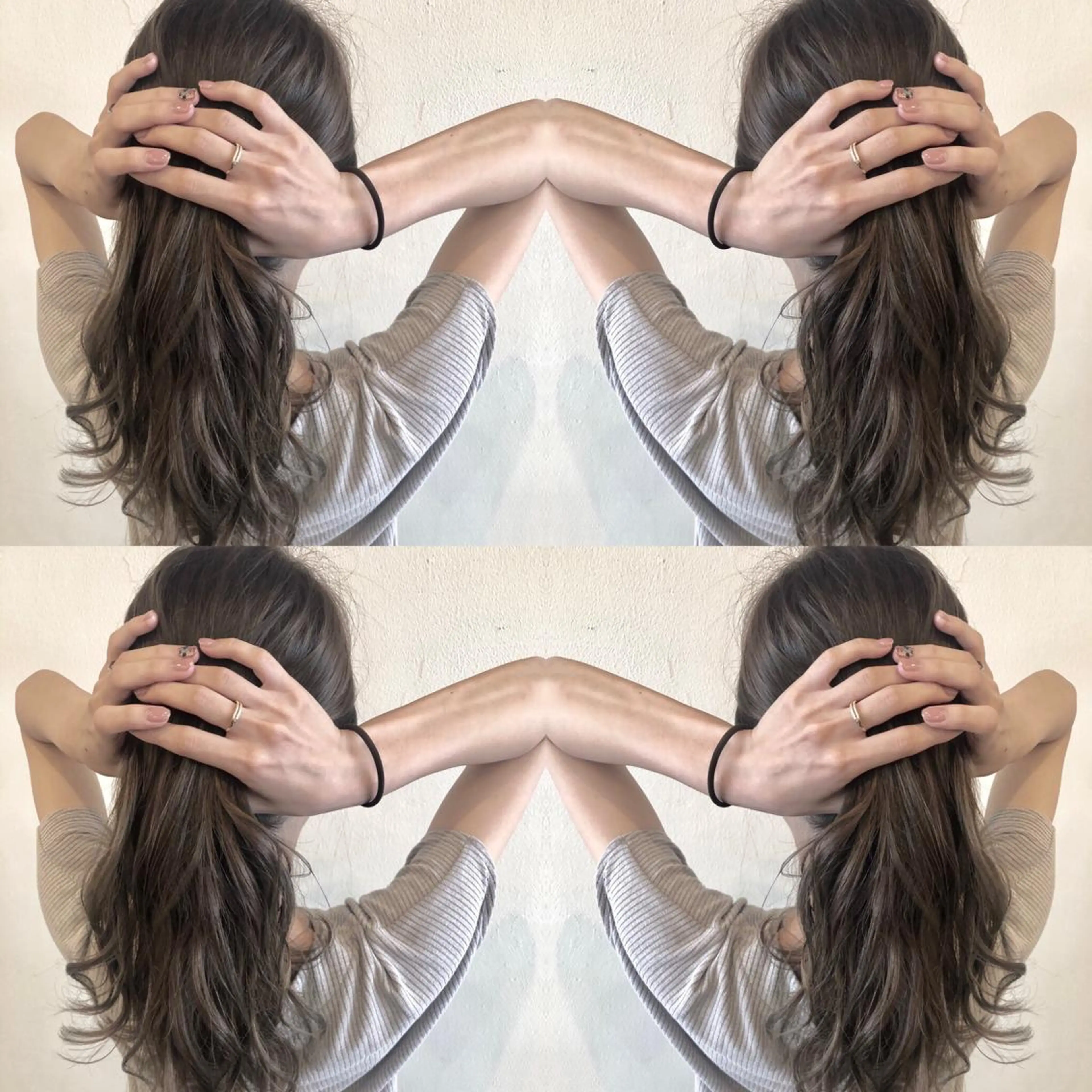 セミロング カラー ヘアカラー Hair make VERDA所属・宮下 耕平のヘアスタイル