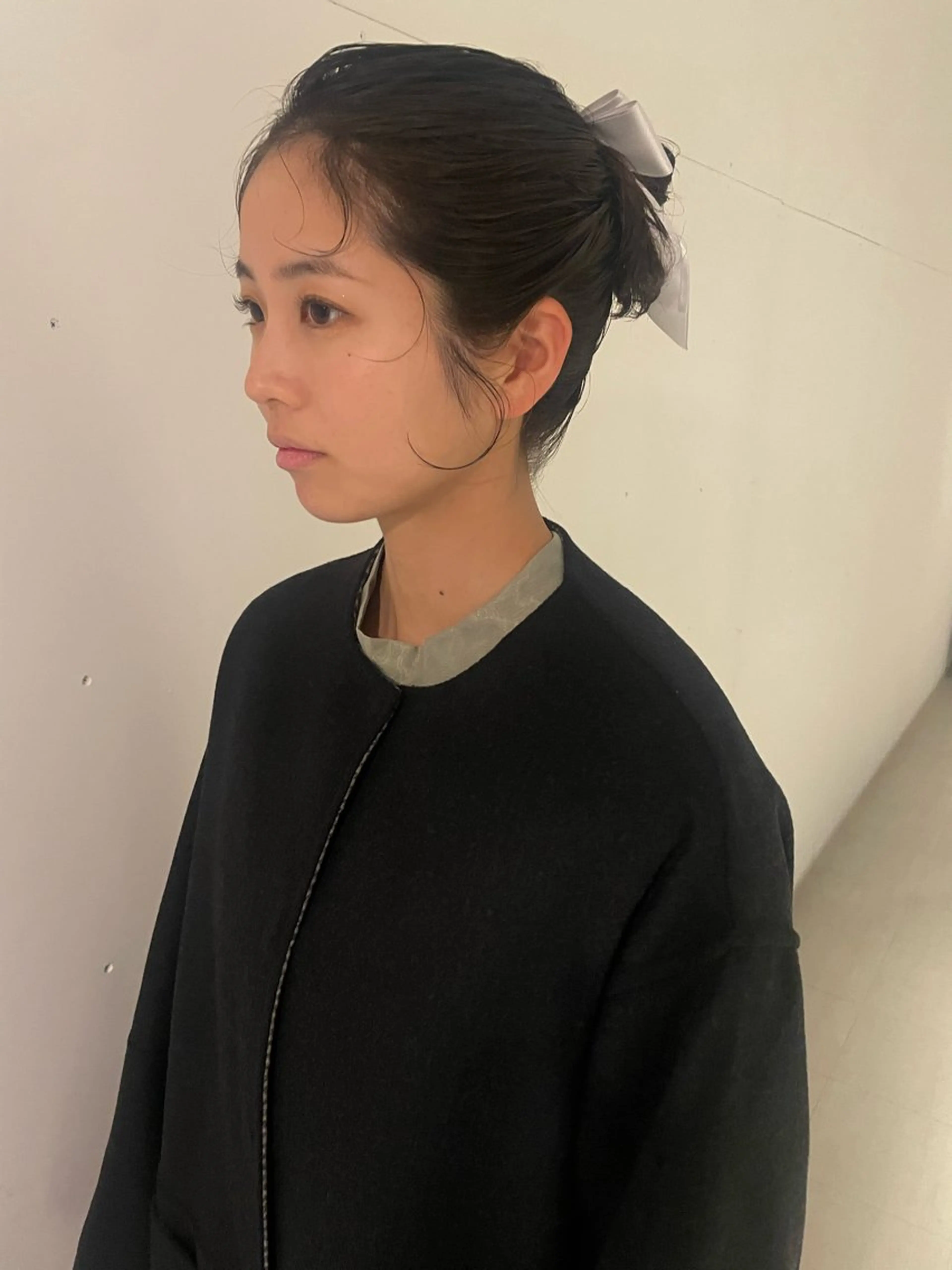 セミロング ヘアセット 前田 海耀のヘアスタイル