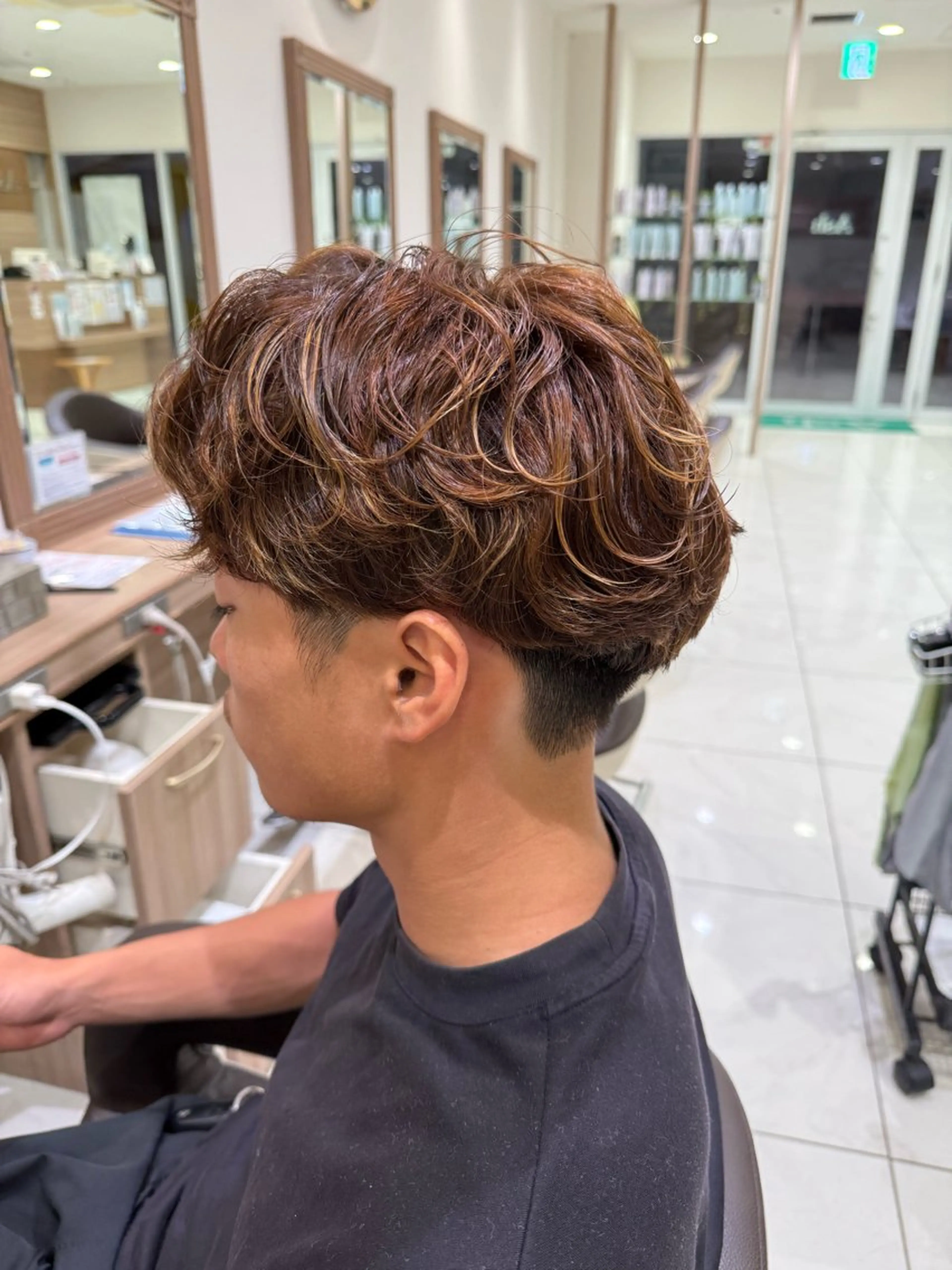 メンズ カット ヘアカラー パーマ トリートメント 玉村 愛李 【ash 津田沼店】のヘアスタイル