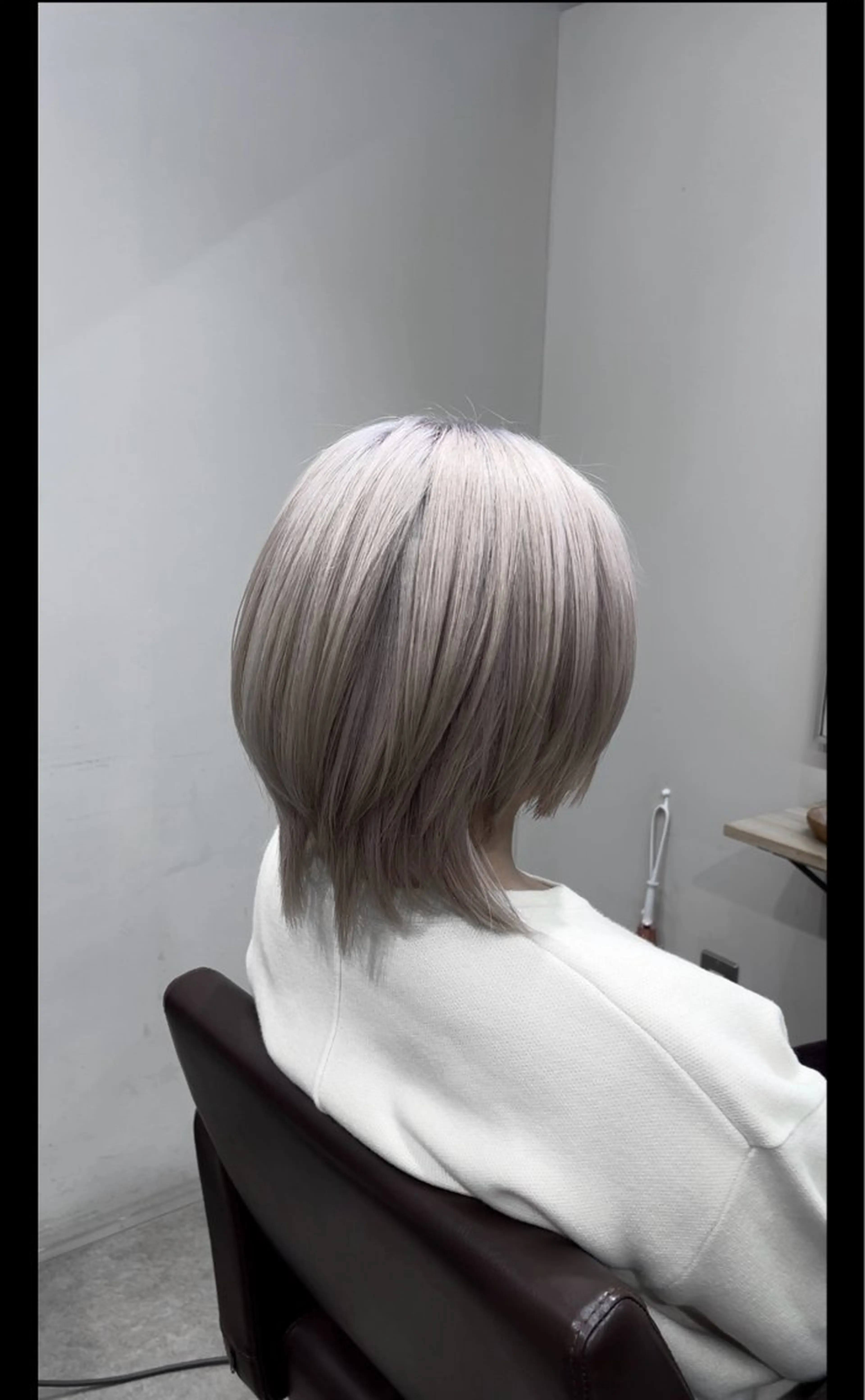 ショート バレイヤージュ /ハイライト/もときのヘアスタイル