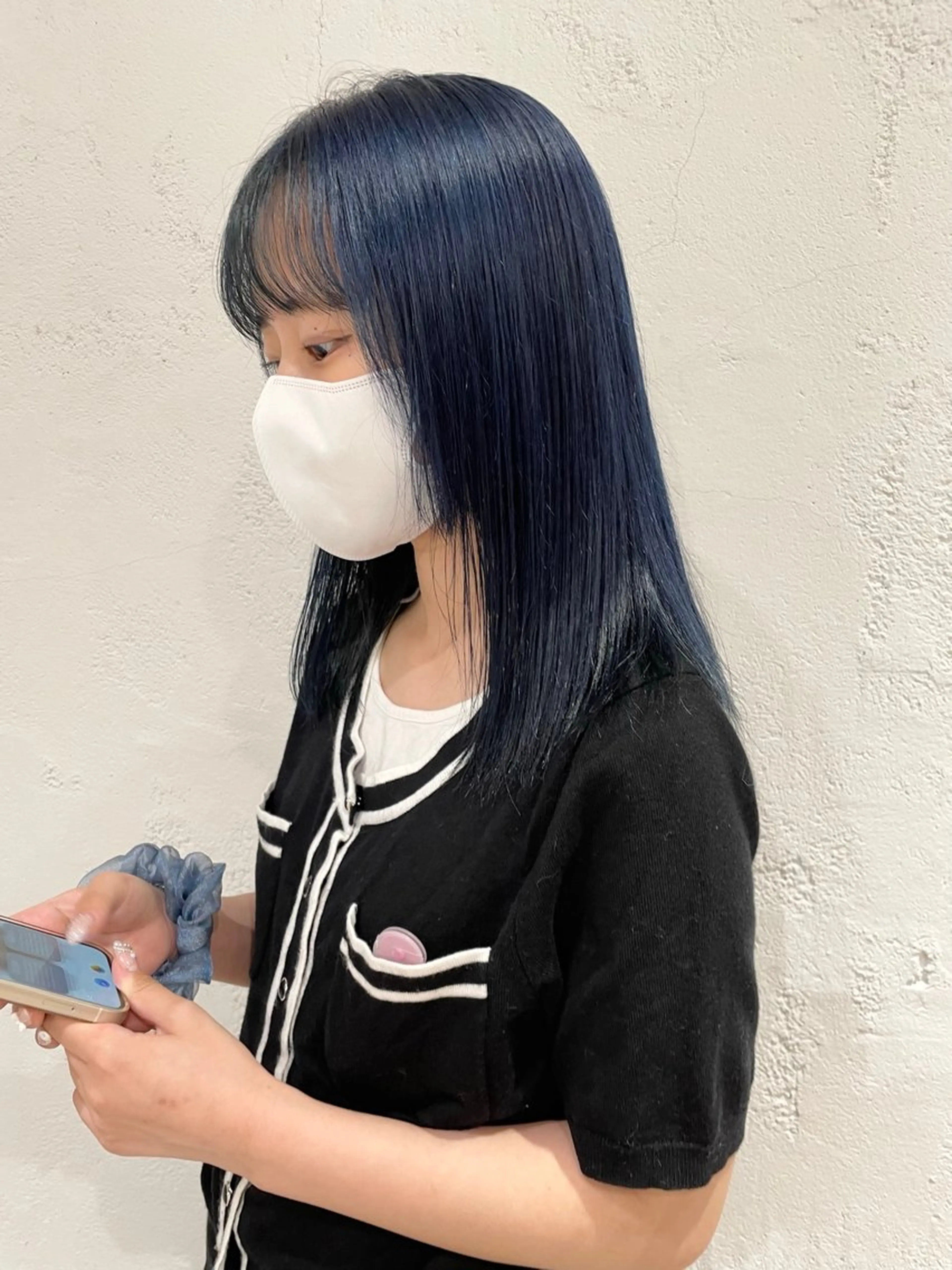 ミディアム カラー ヘアアレンジ 眉毛アイブロウ&まつ毛パーマiena渋谷/パリジェンヌ/眉毛まつげパーマ/眉毛アイブロウ所属・iena渋谷 /ゆーこのマツエク・マツパデザイン