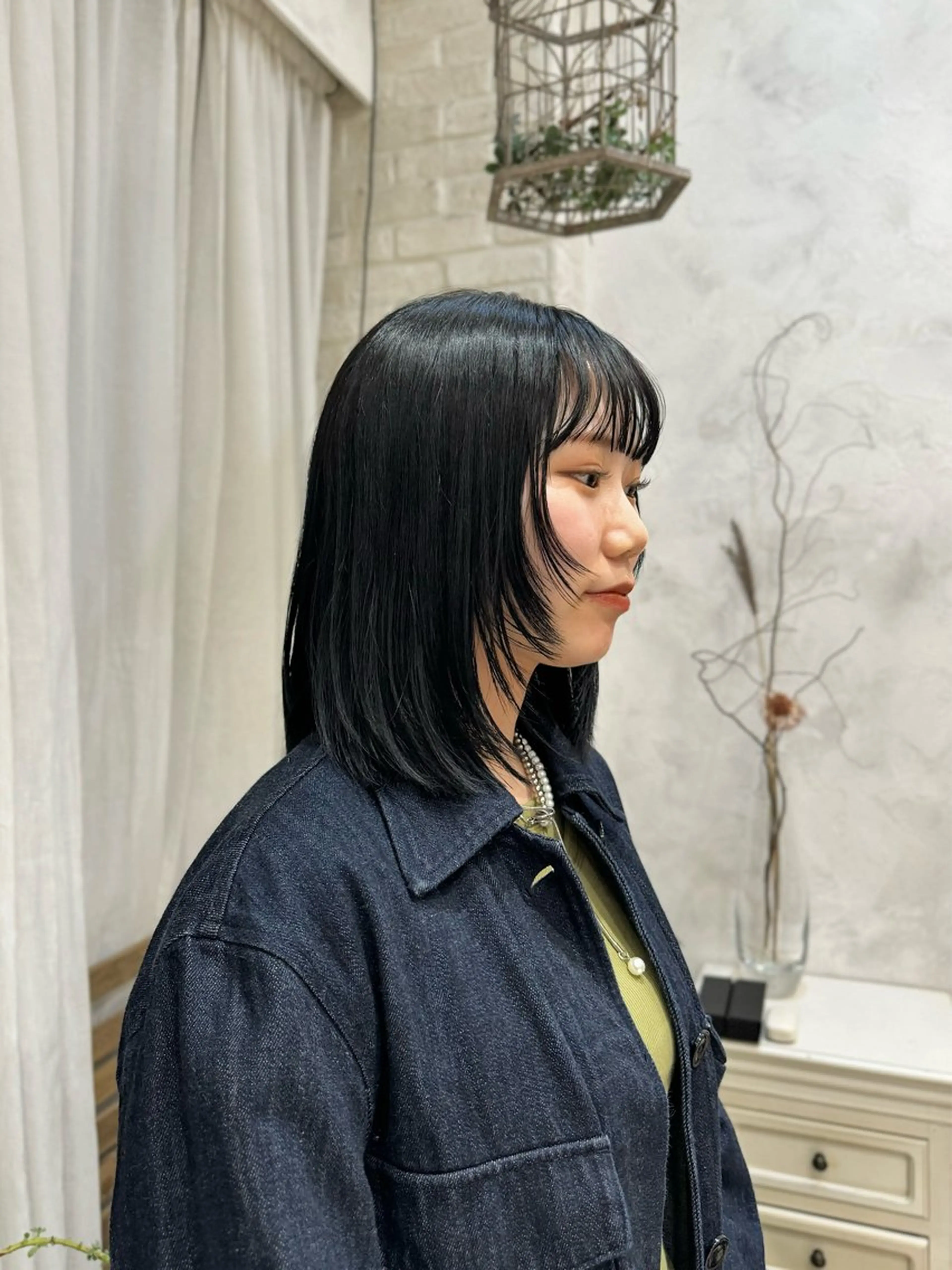 ミディアム カラー vi-ta所属・平田 千莉のヘアスタイル