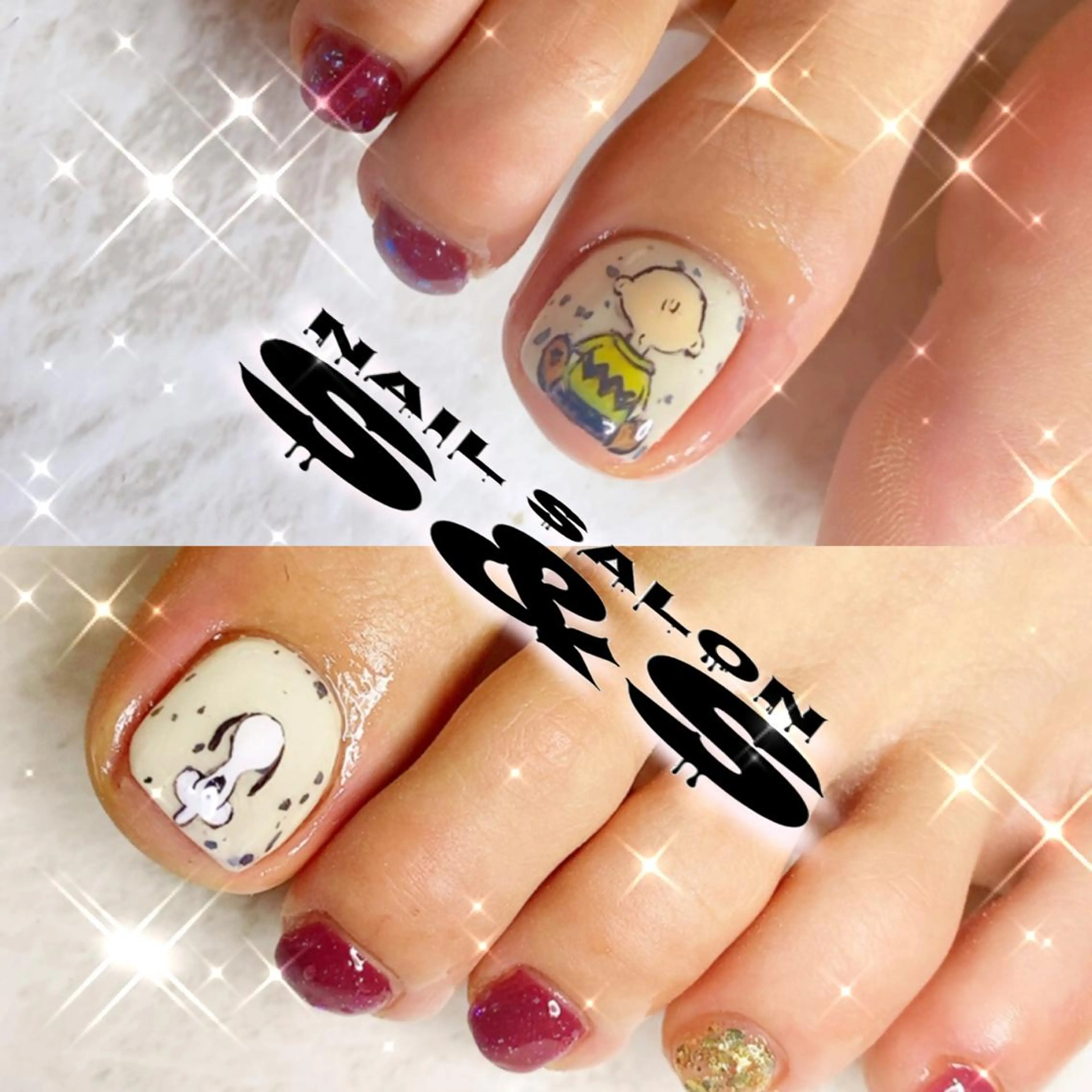 ネイル 長さ出し メンズネイル 持ち込み スカルプネイル S&S 村田小百合のネイルデザイン