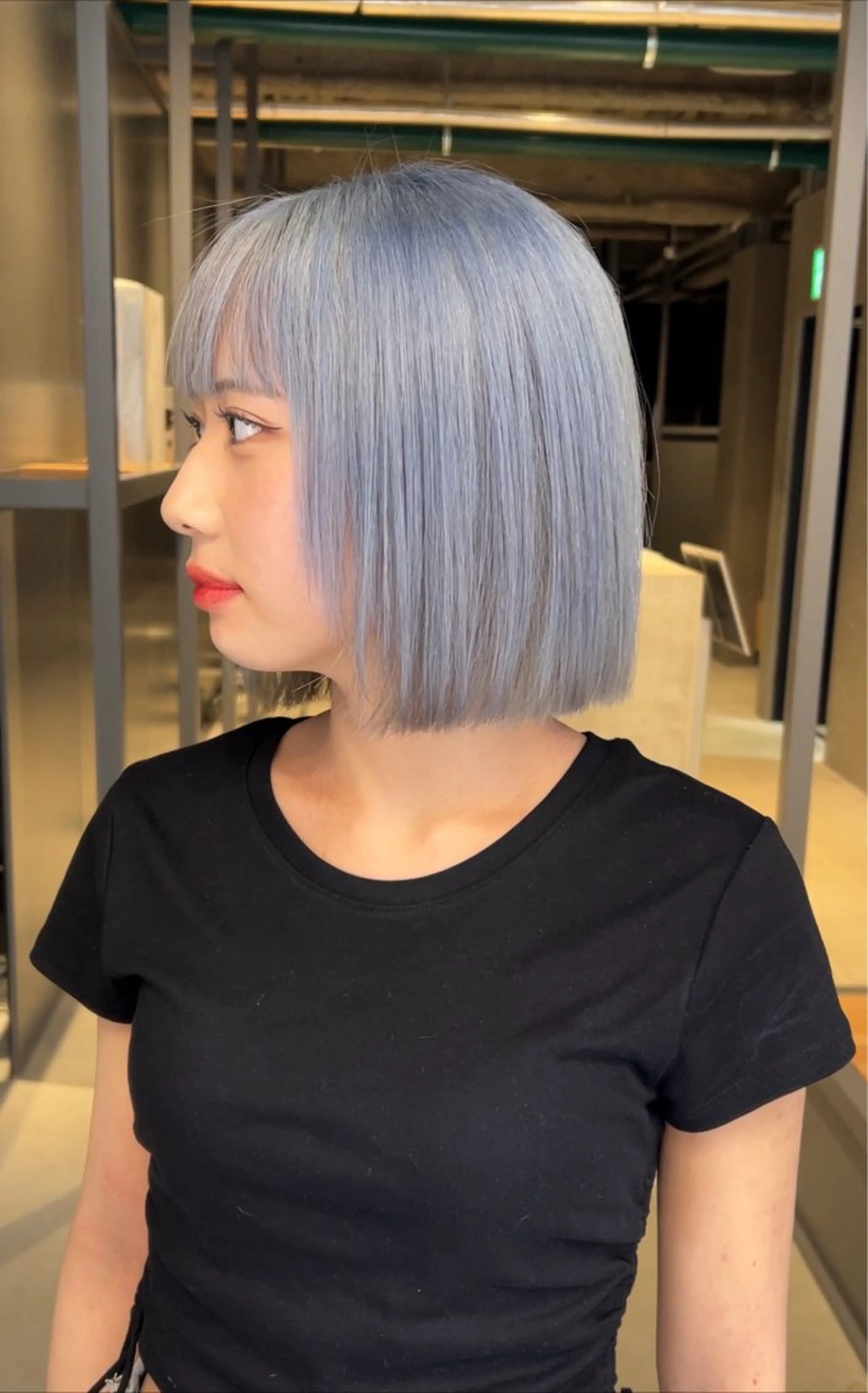 ショート 縮毛矯正 佐藤 崇文のヘアスタイル