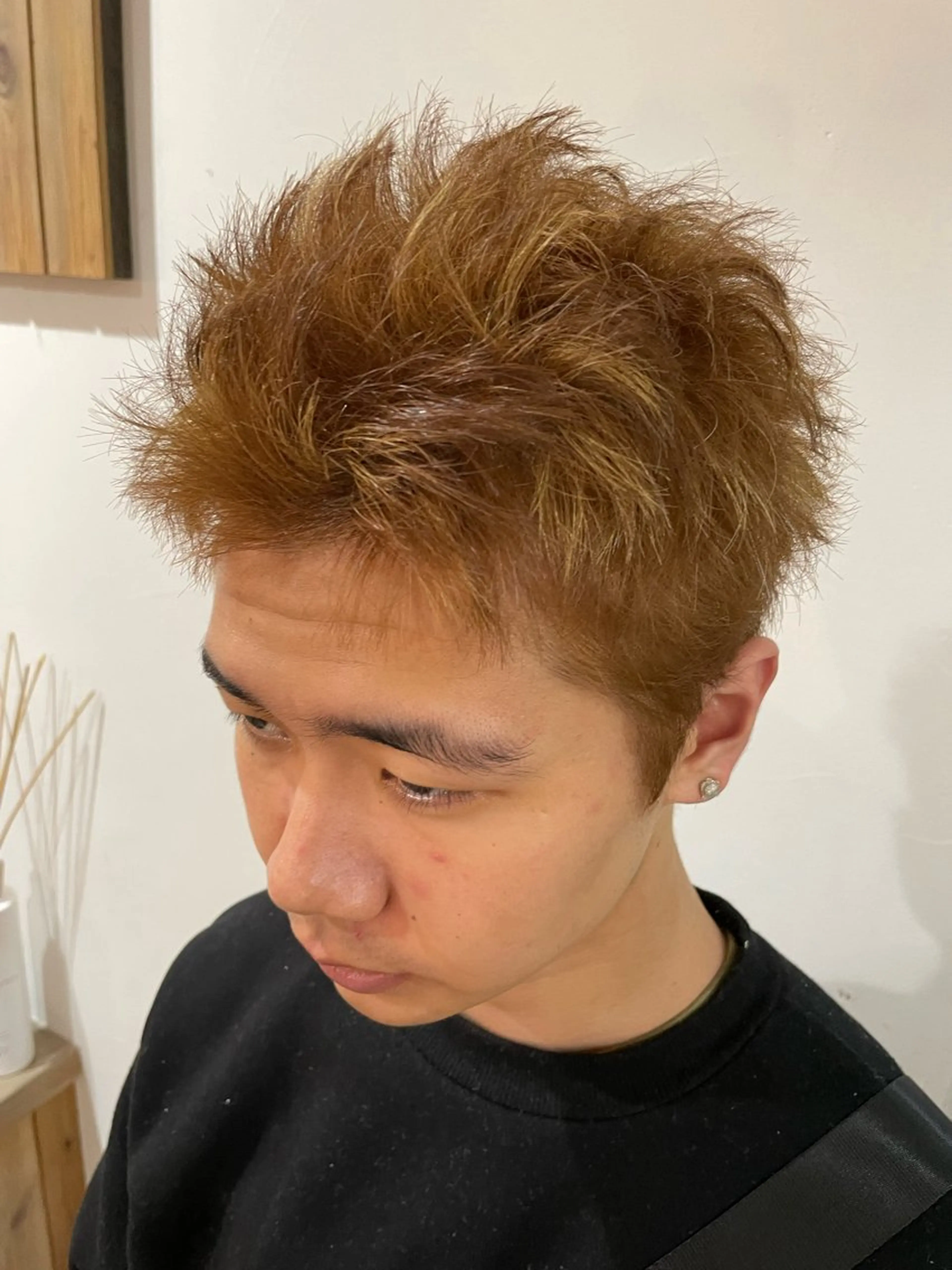 ショート ハイライト カット Wカラーレイヤーカ ット⚡️CHIAKIのヘアスタイル