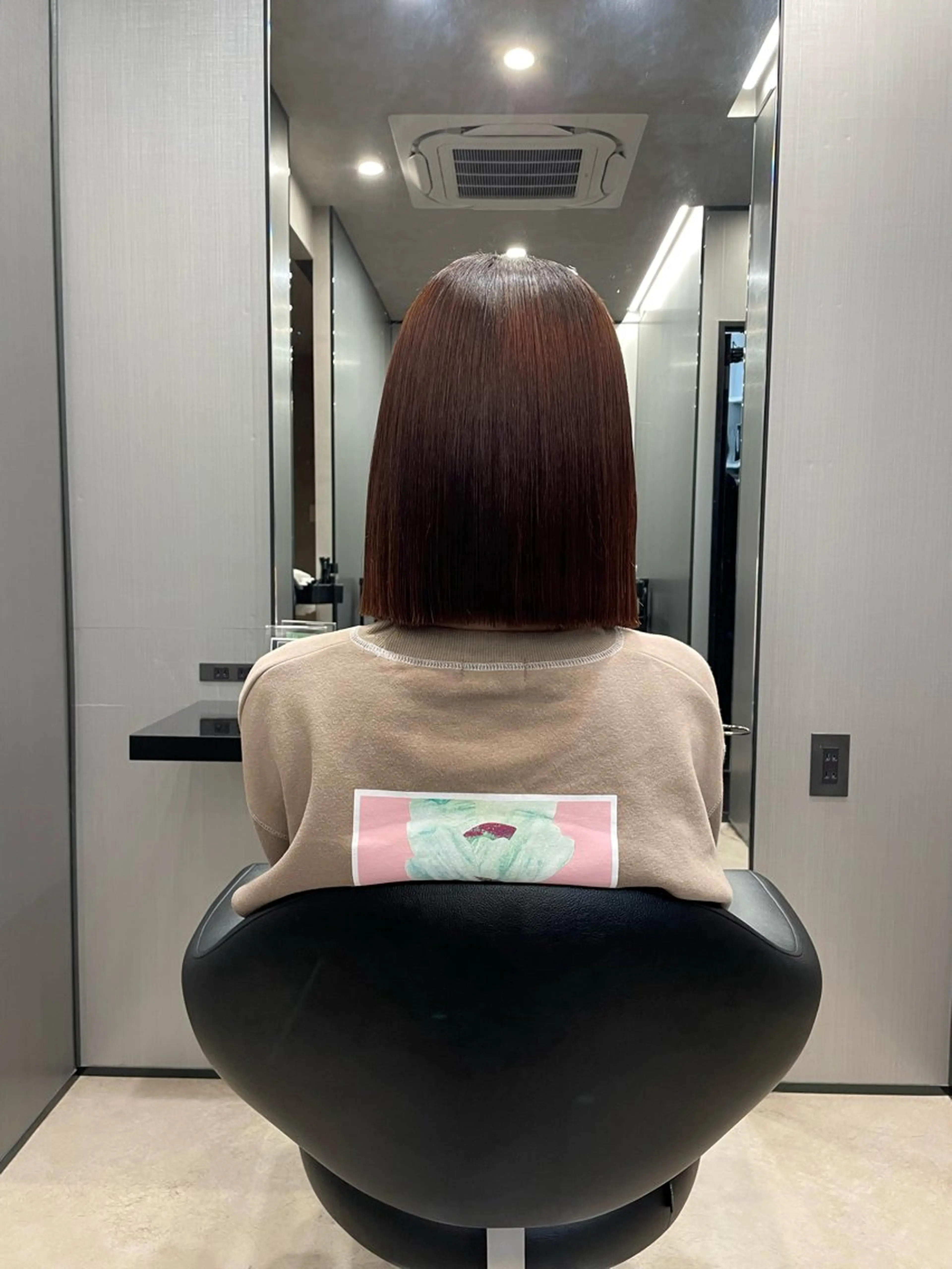 ショート ボブ 秋山 輝星のヘアスタイル