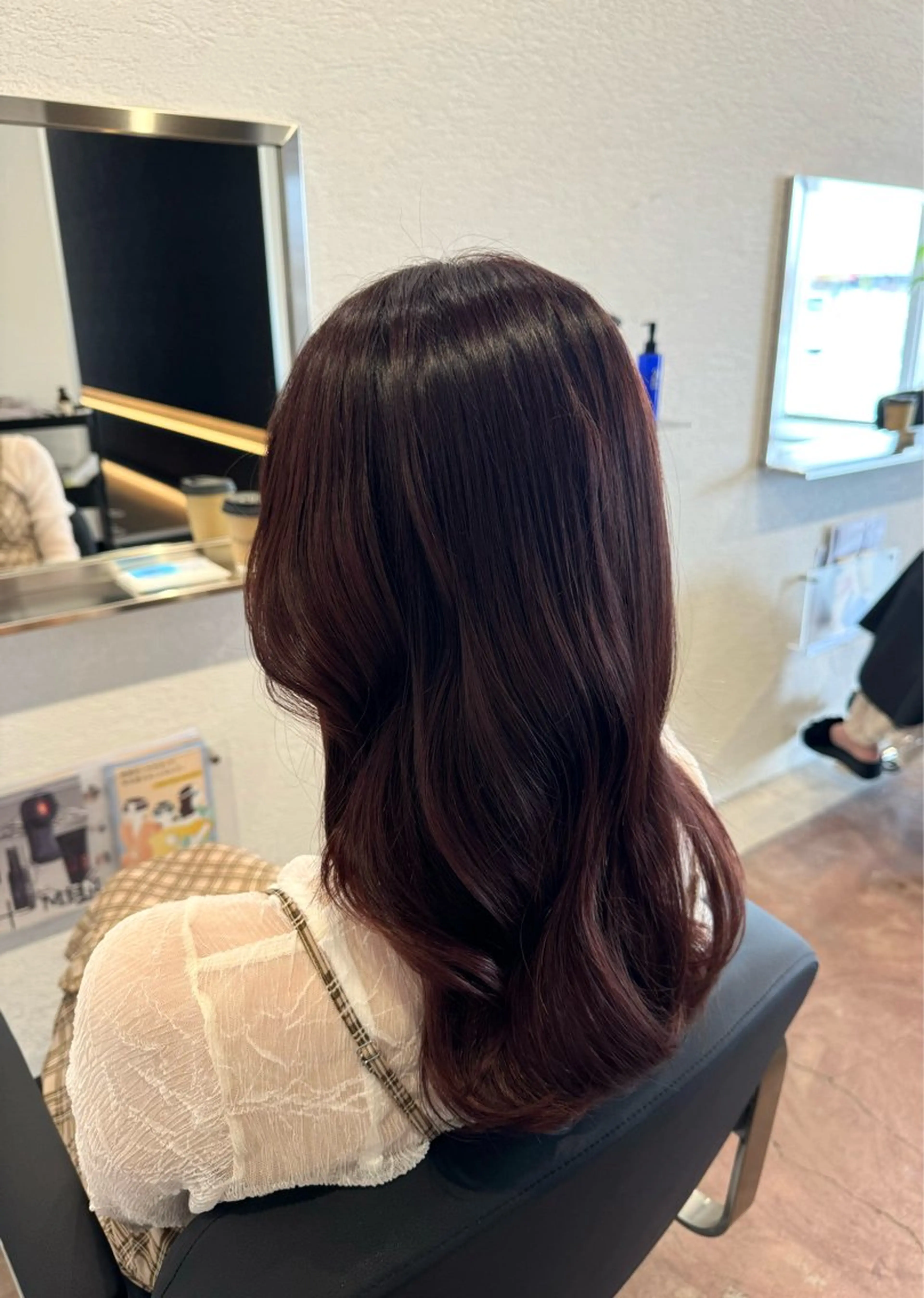 セミロング 山下 遼香のヘアスタイル