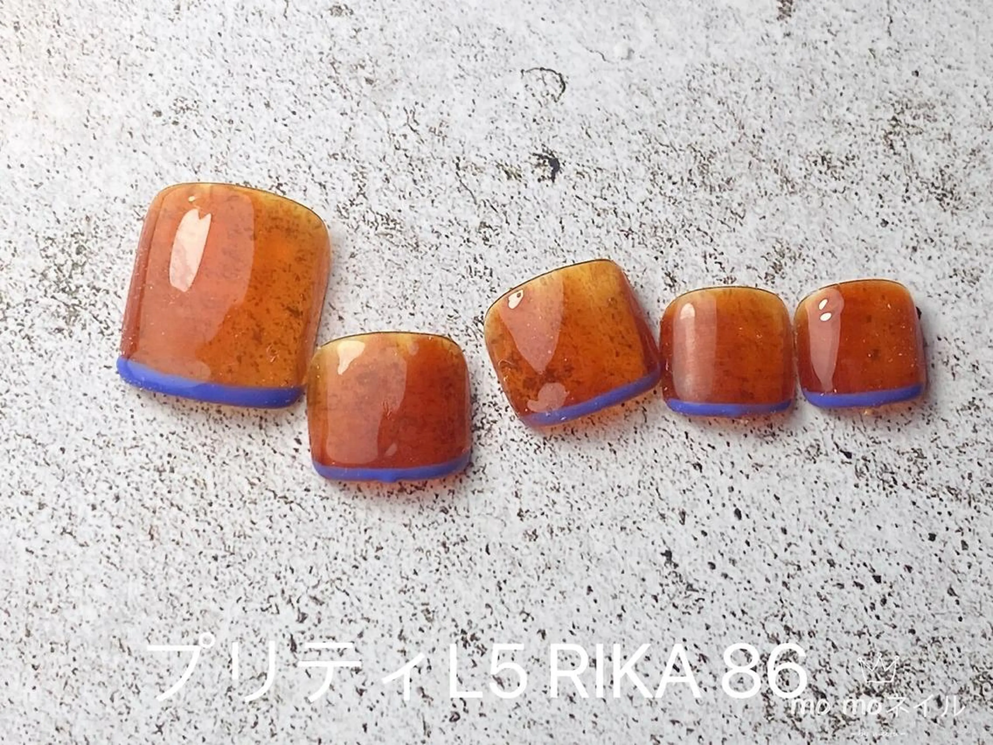 【初回ジェルOFF無料】フットバース付き🎶70種類から選べるフット定額シンプルコース¥6280の写真