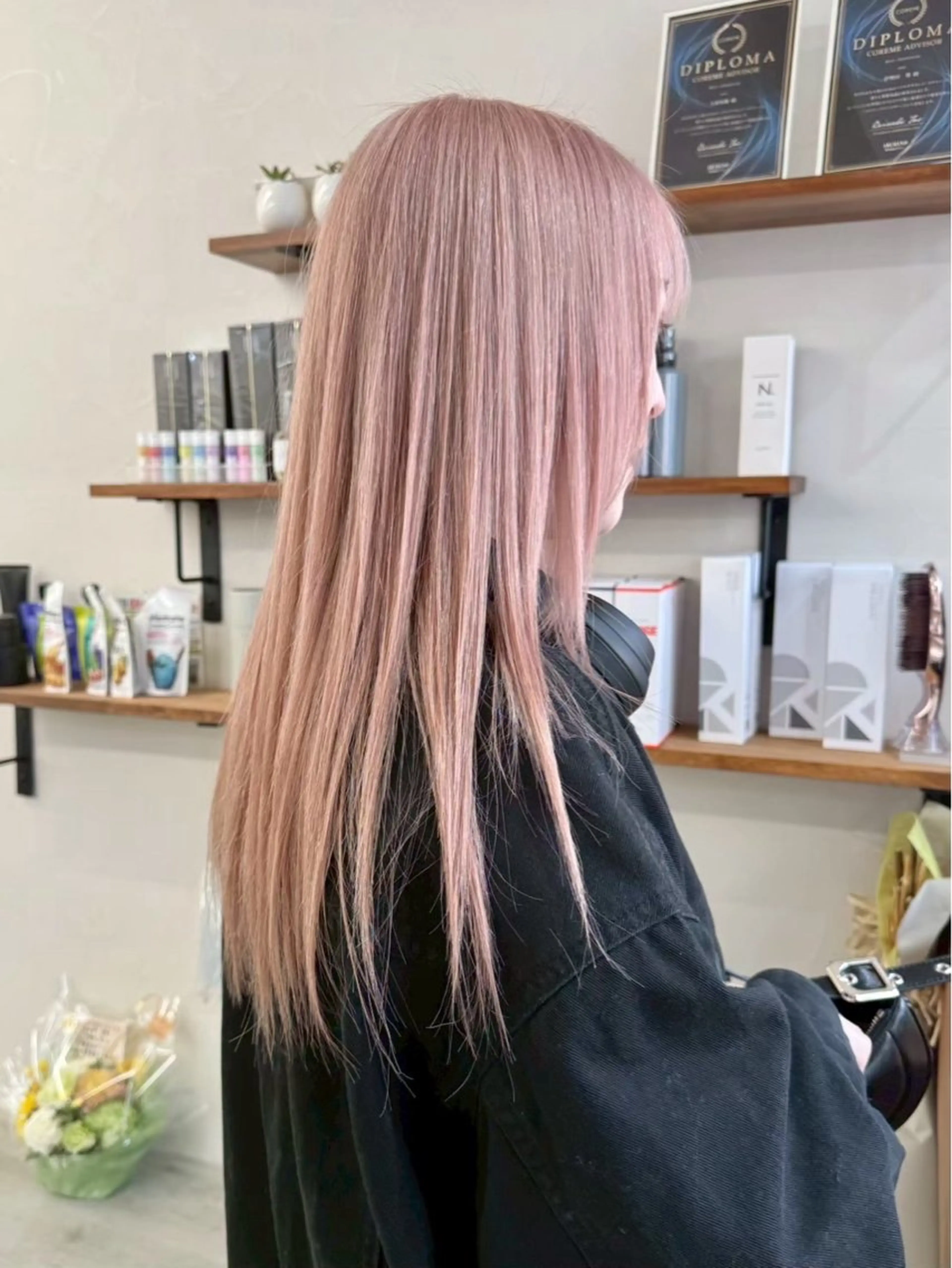 ロング 🌙透明感カラー ×カット リナ🌙のヘアスタイル