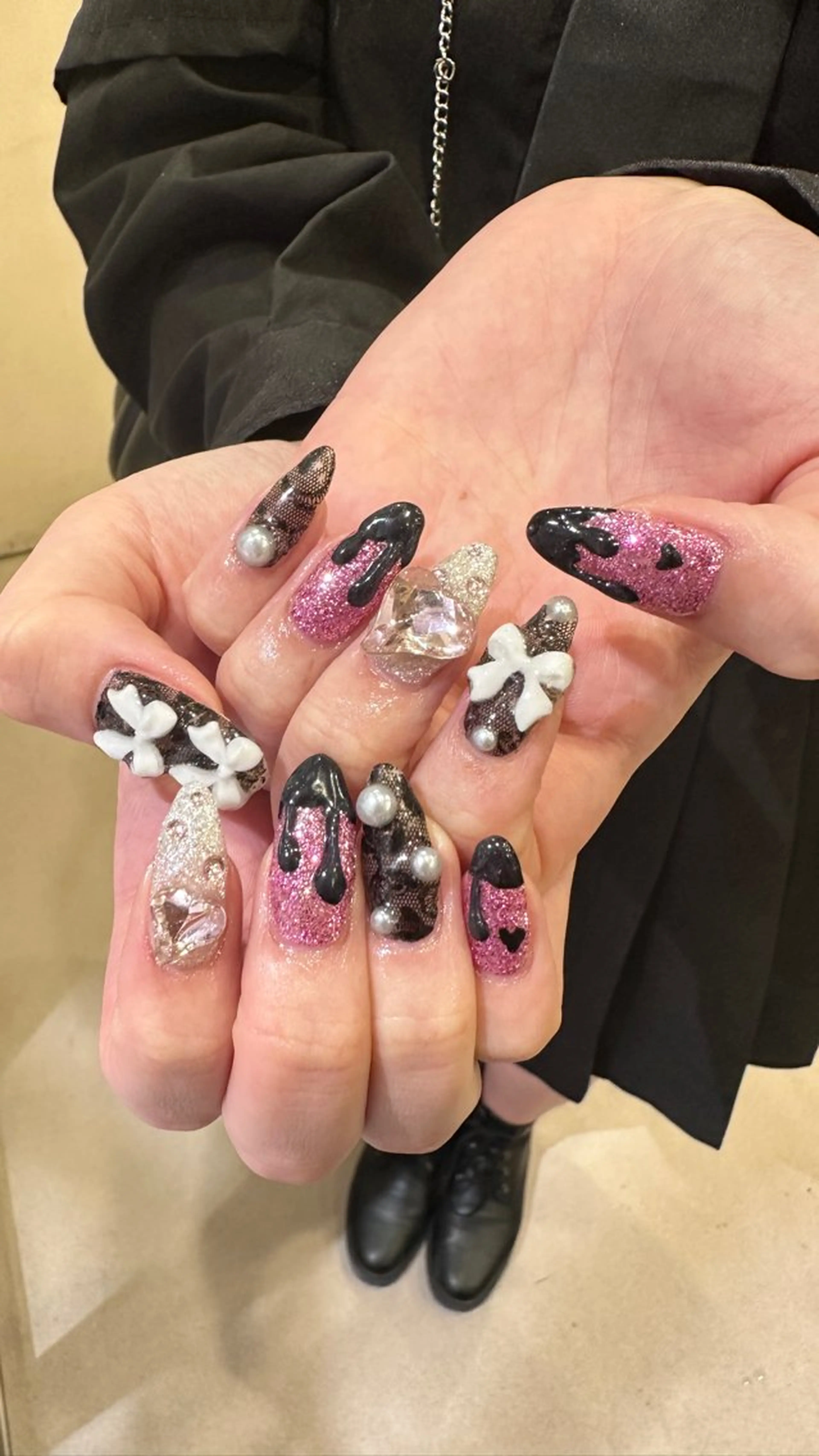 ネイル ハンドネイル 👽個性派ネイル🎀 komachiのヘアスタイル