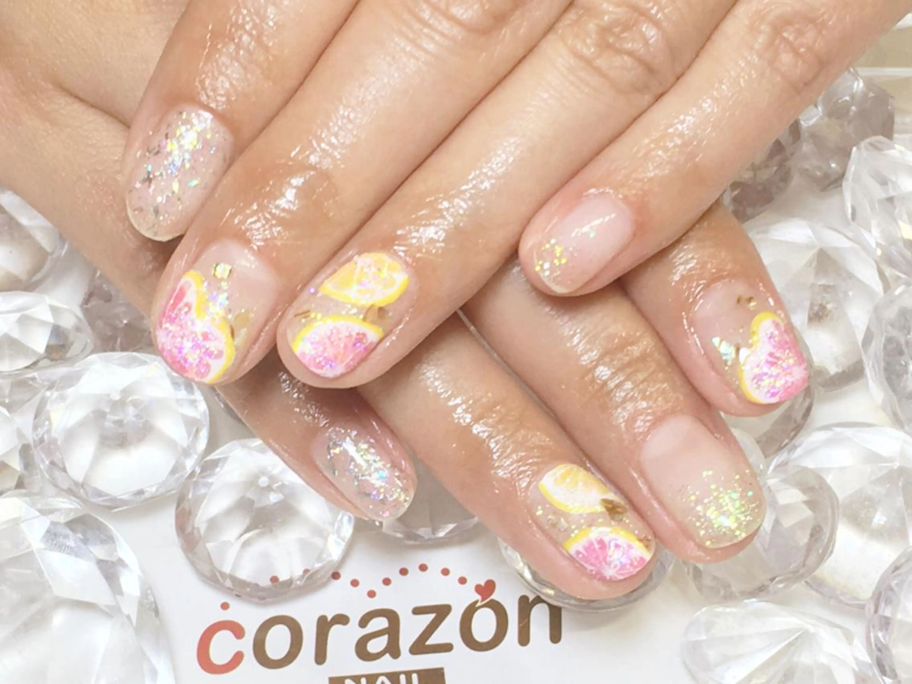 ネイル アートネイル ハート corazon所属・ネイリスト aicoのネイルデザイン