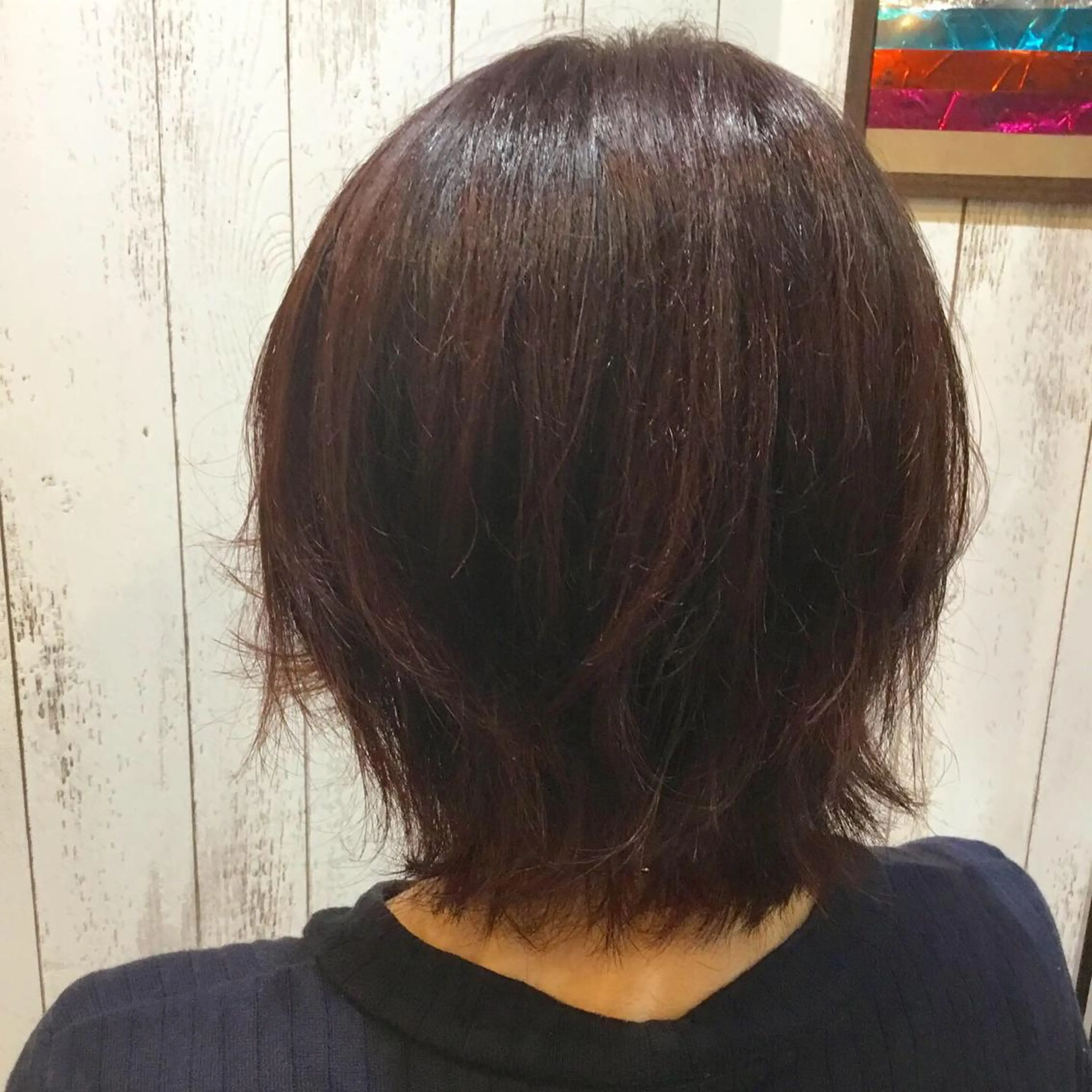 ミディアム カラー embrace エンブレイスのヘアスタイル