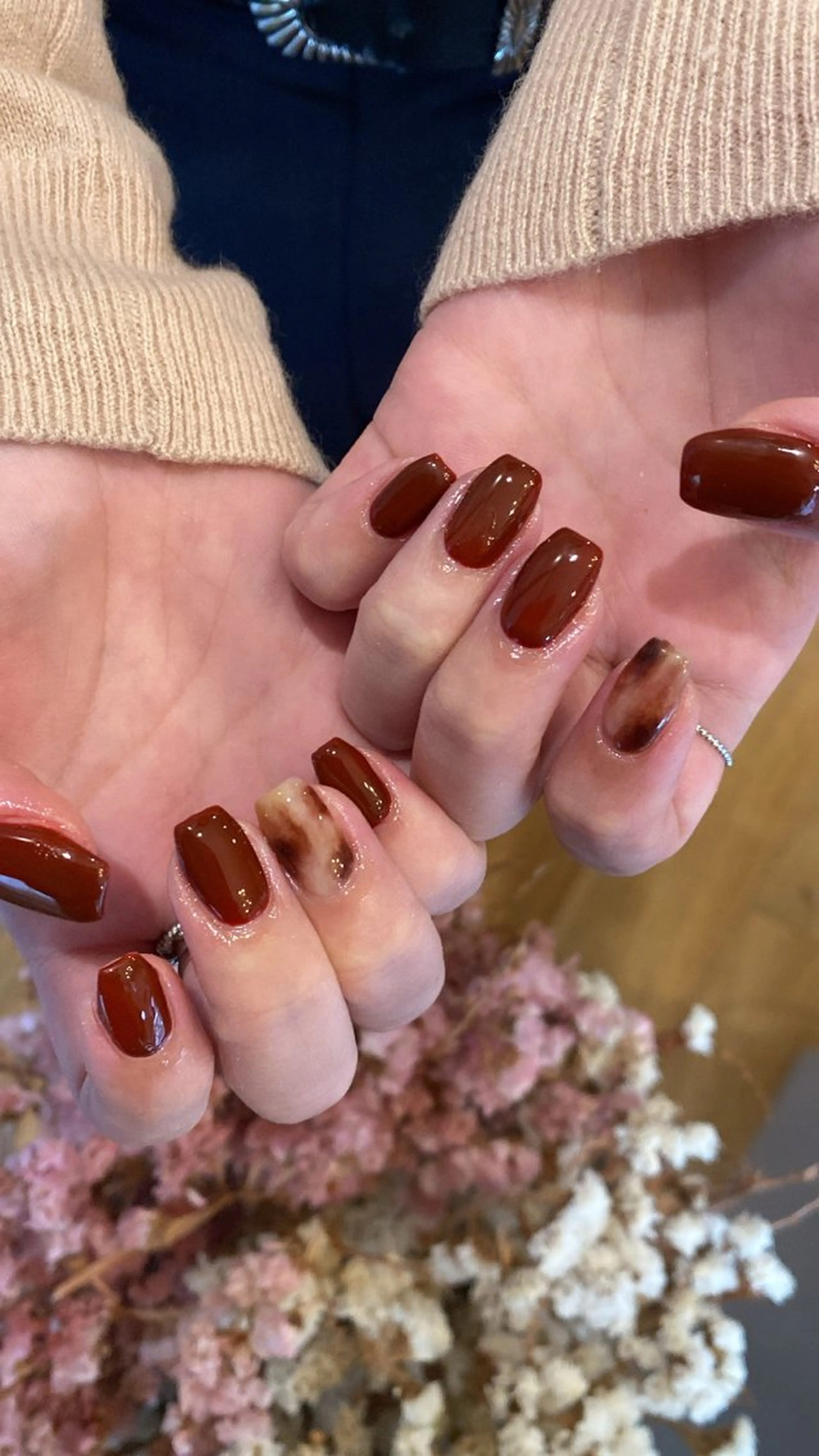 ネイル ハンドネイル private nail salon   crystal ⭐︎ color所属・crystal ⭐︎ colorのネイルデザイン