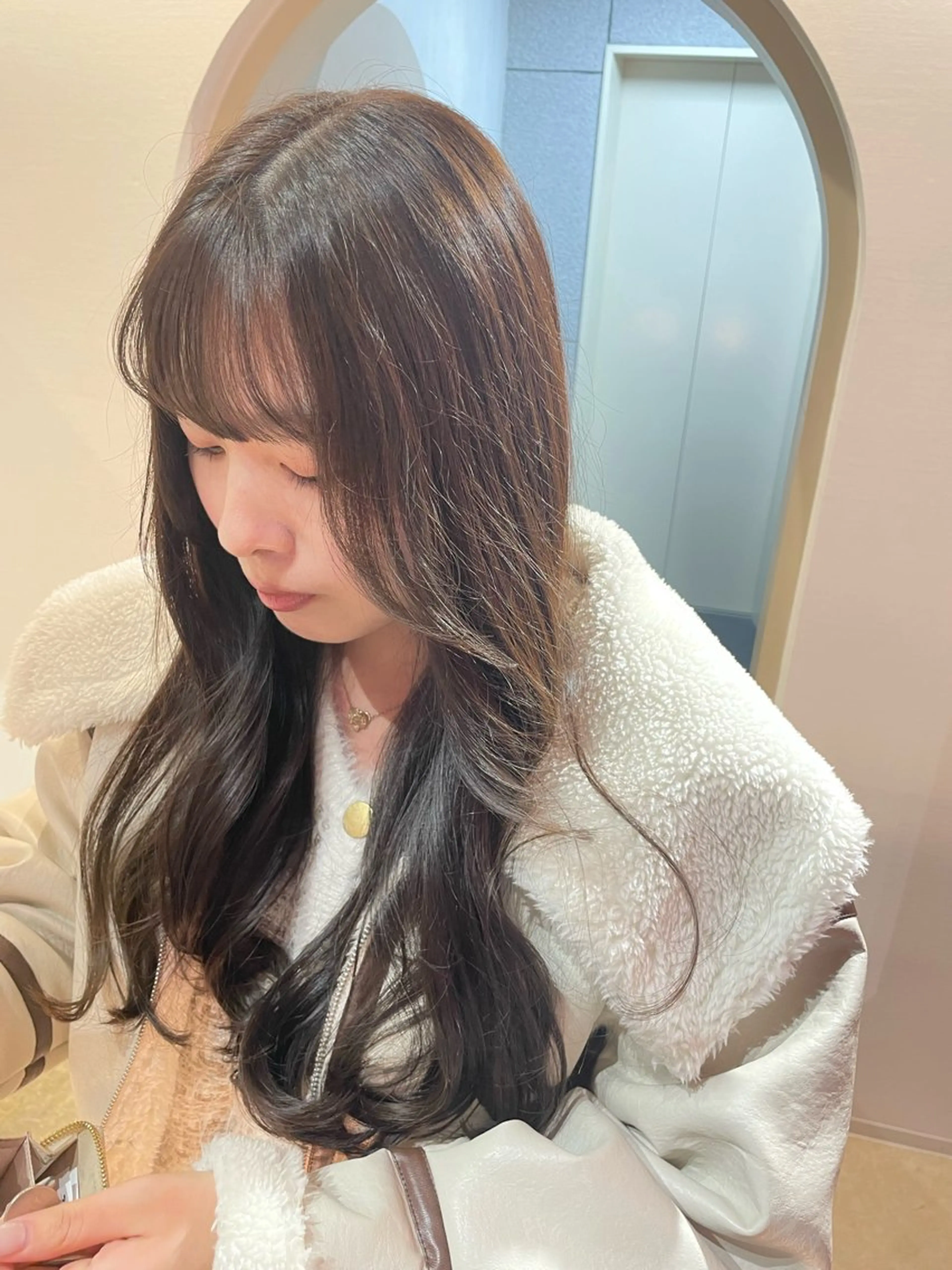 【🧸前髪顔周りカット🧸】🇰🇷韓国風流れる顔周り🇰🇷【指名料込み】の写真