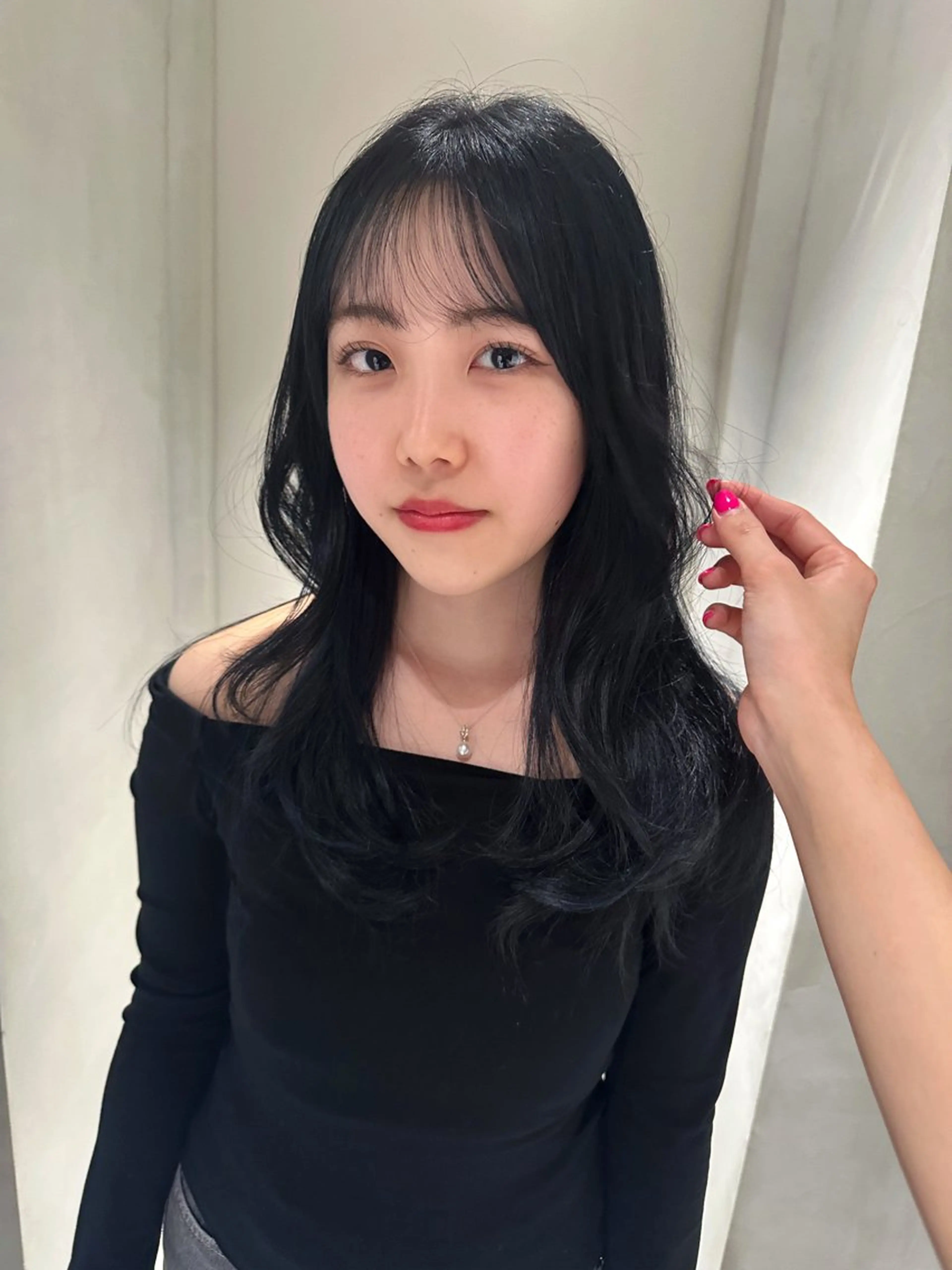 ロング カラー FILMS所属・レイヤーボブ★ cocomoのヘアスタイル