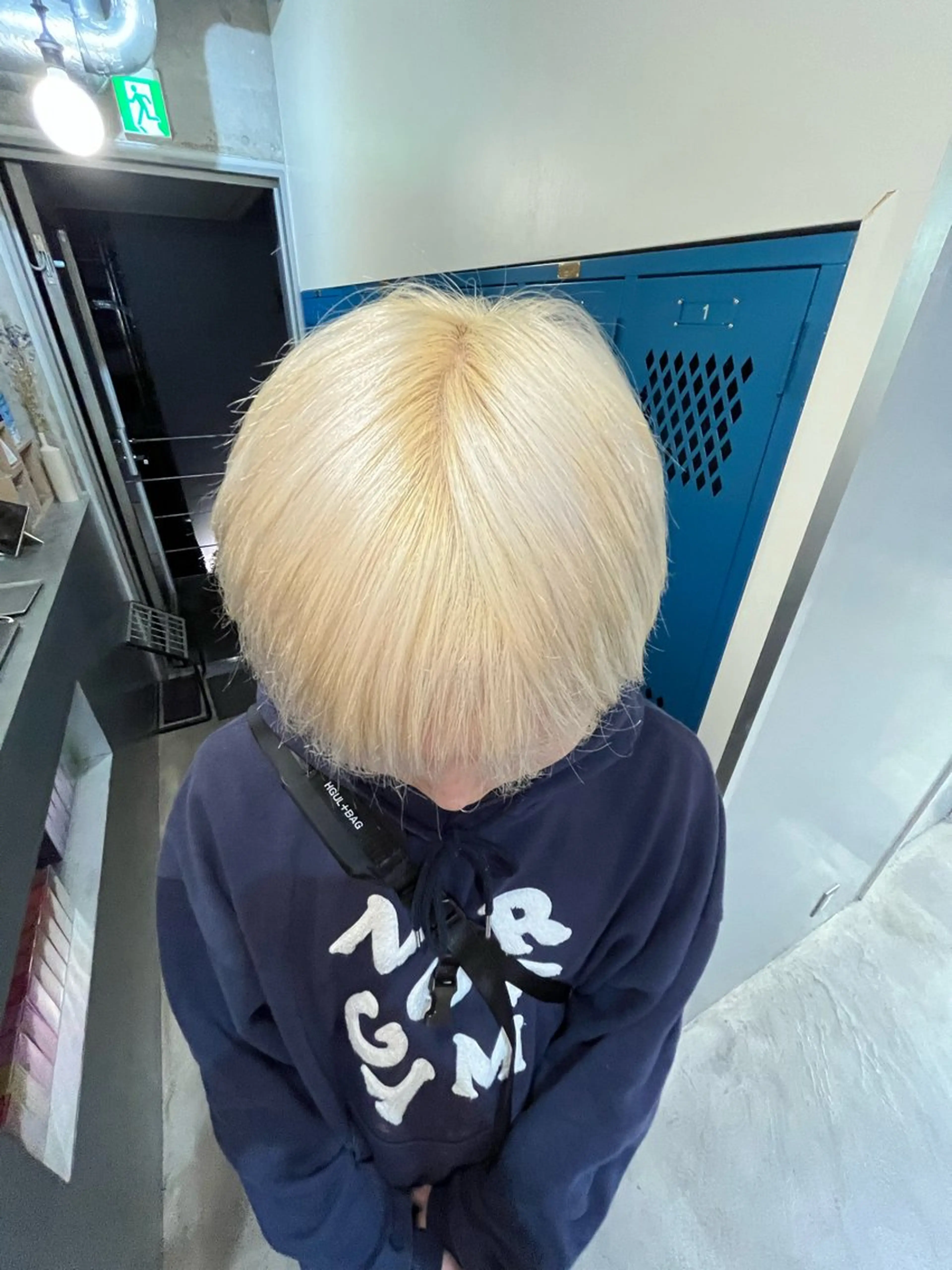 ショート カラー メンズ ヘアカラー 無料カット/ハイ トーンカラー/きらのヘアスタイル