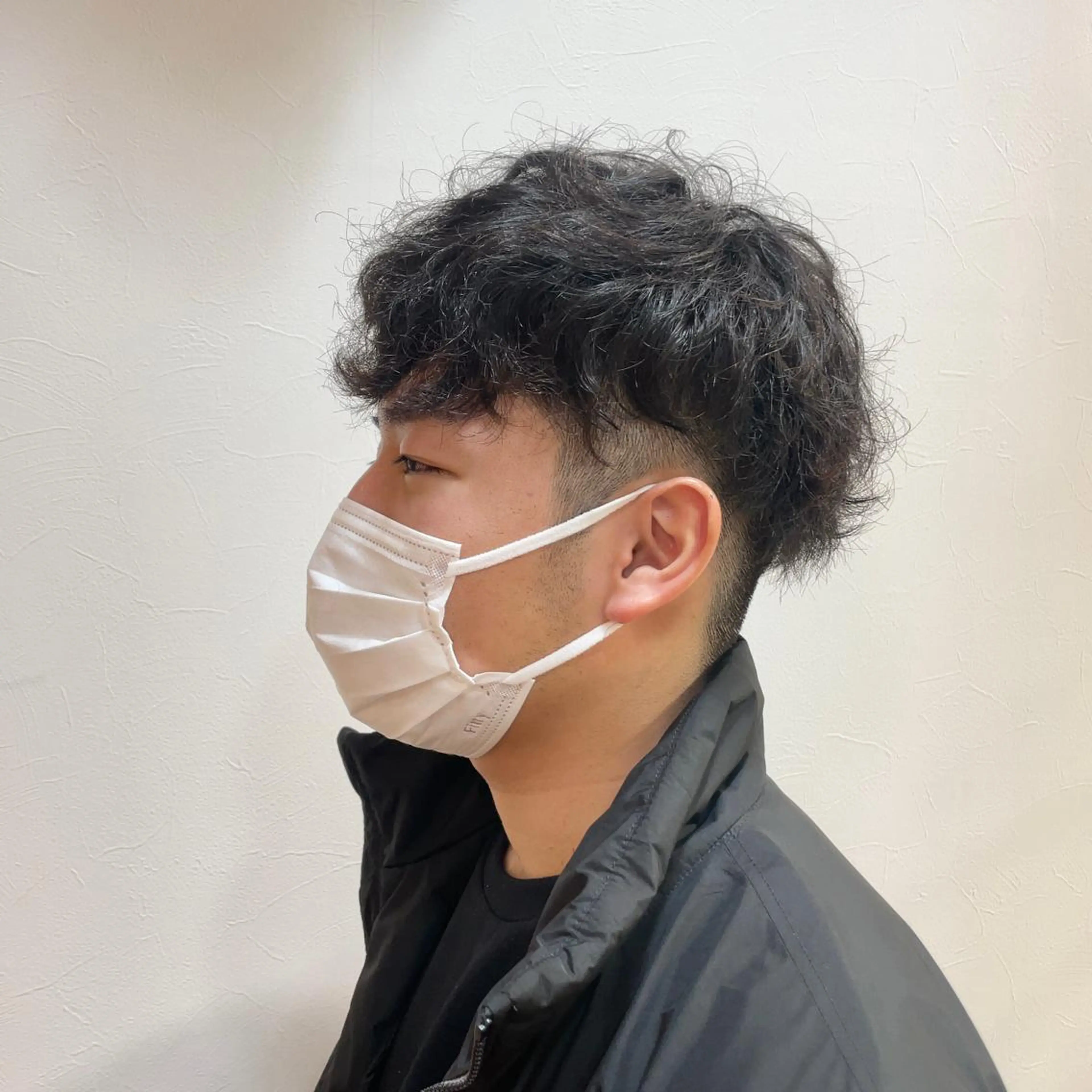 パーマ メンズ メンズパーマ カット パーマ 山田 里美のヘアスタイル