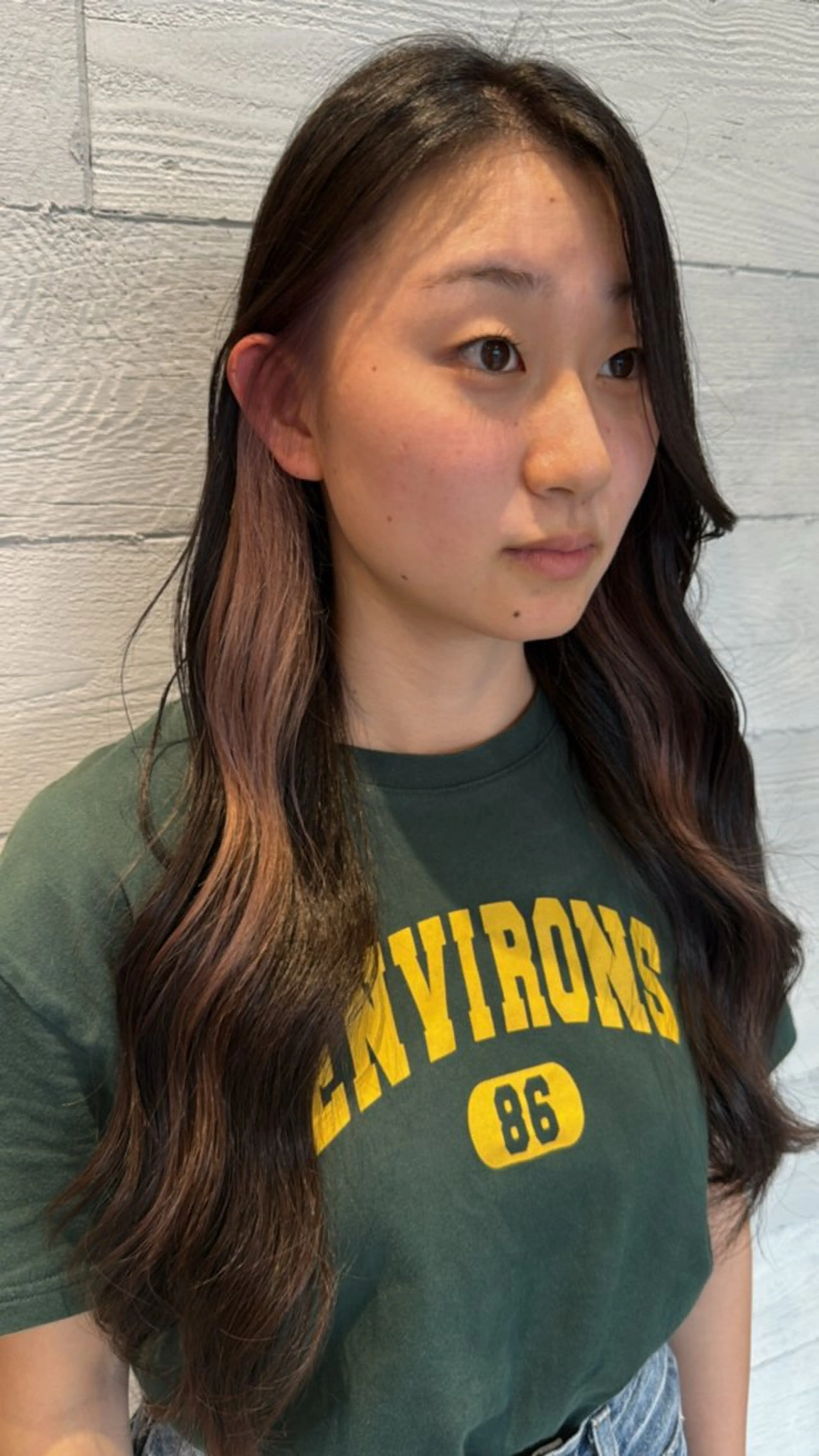 セミロング 今岡 育美のヘアスタイル