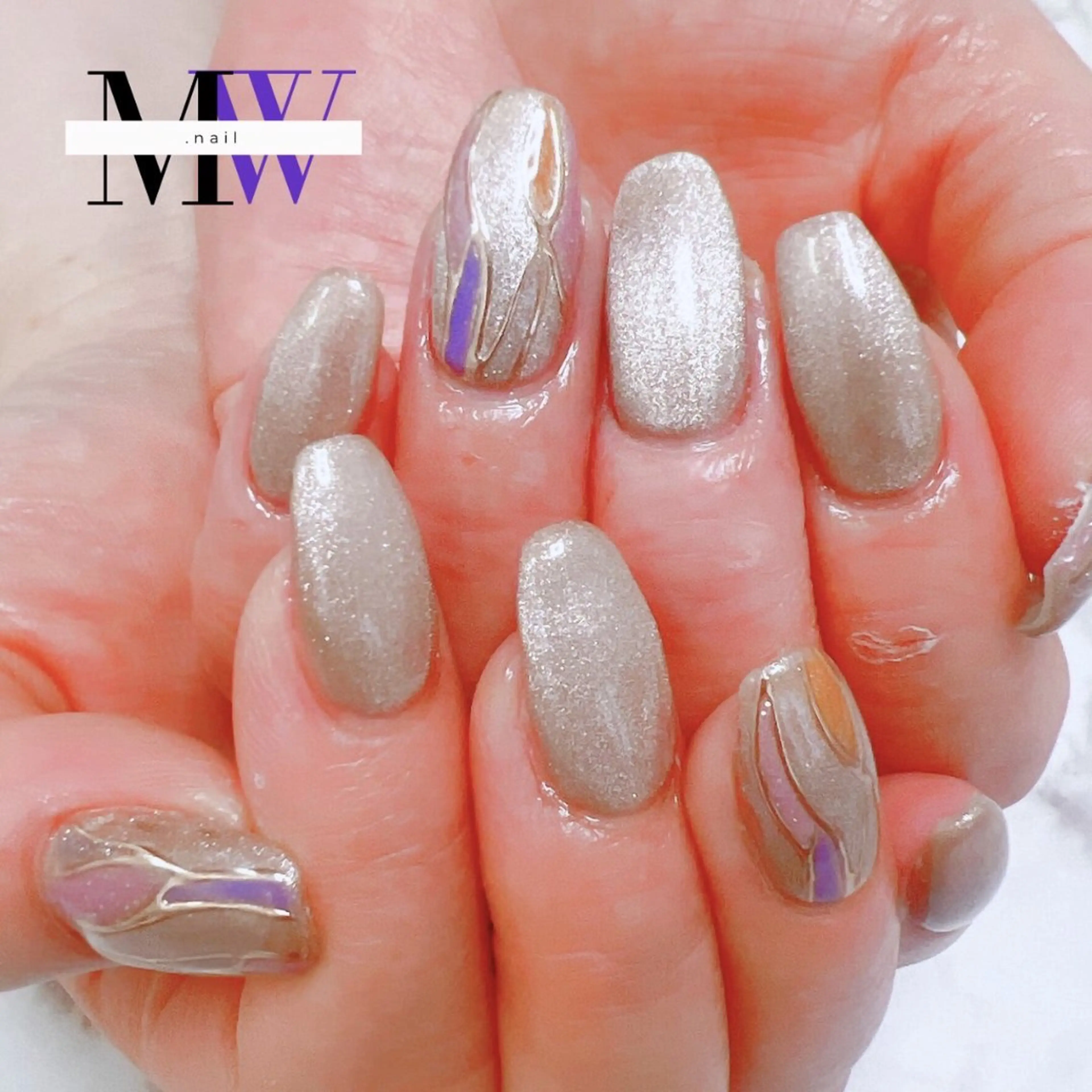 ネイル MW .nailのネイルデザイン