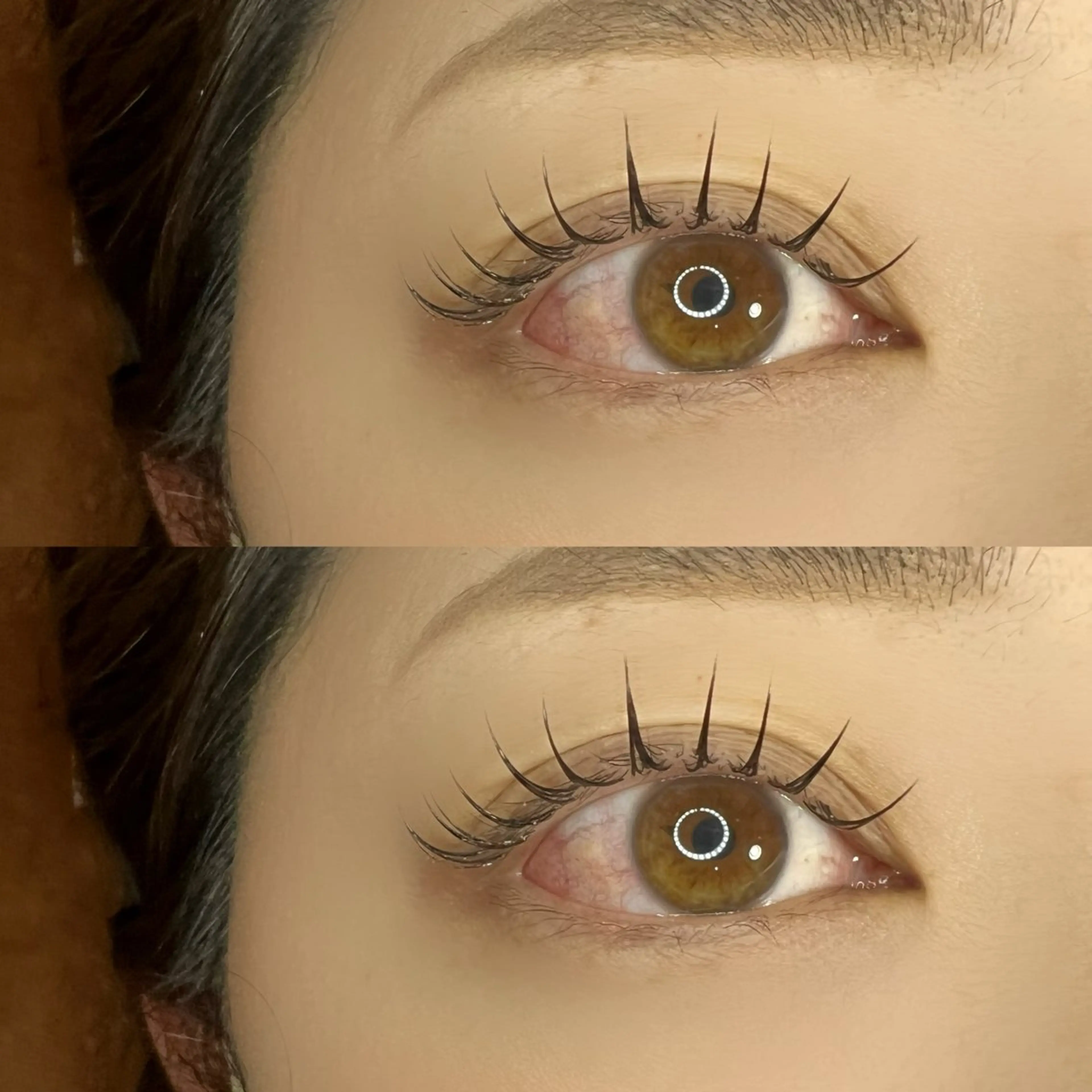 マツエク・マツパ Cカール フラットラッシュ マツエク Sara Moyuのマツエク・マツパデザイン