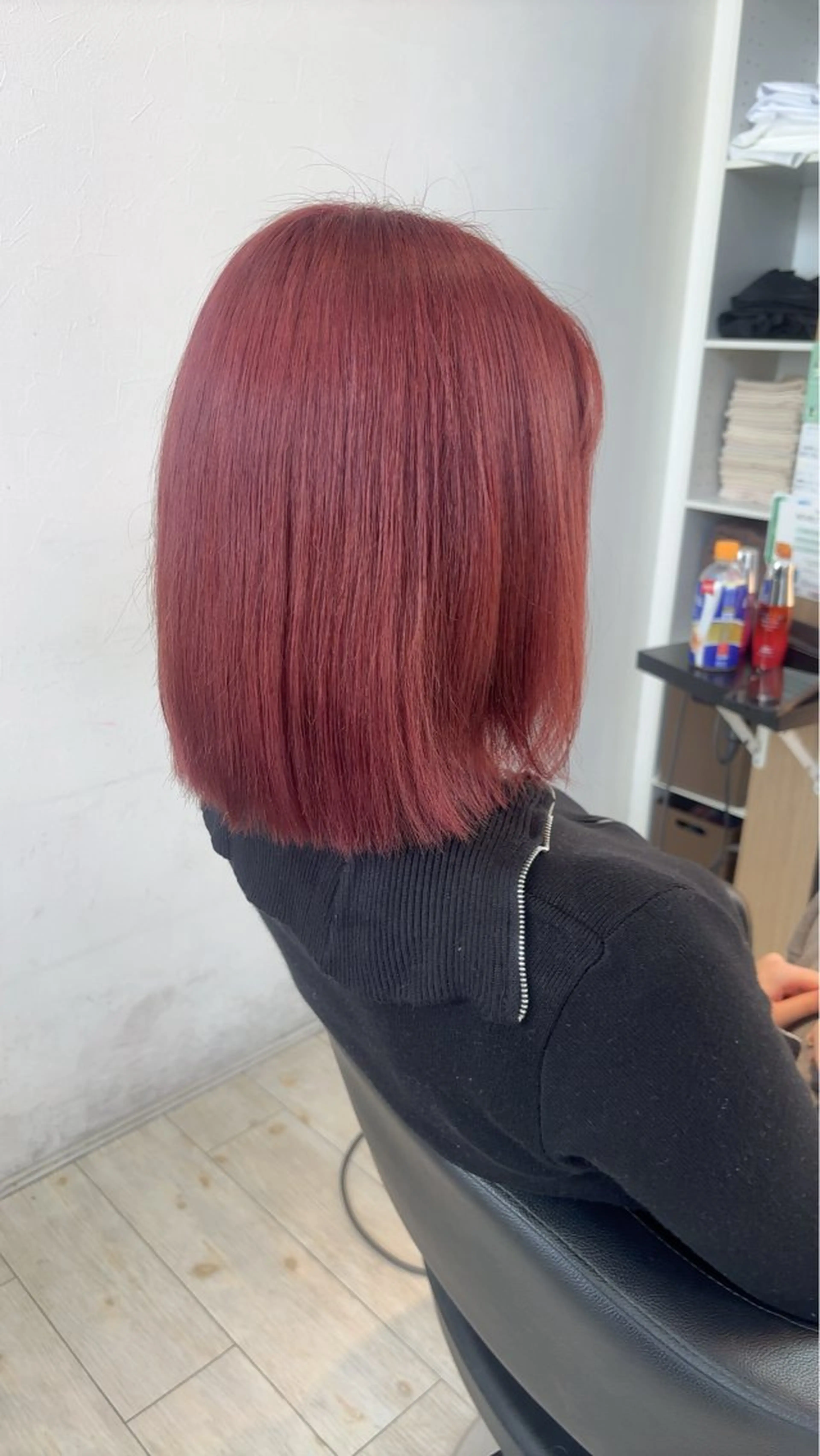 カラー ブリーチ ピンクカラー ヘアカラー miyu/ボブ/ 透明感カラー/栄のヘアスタイル