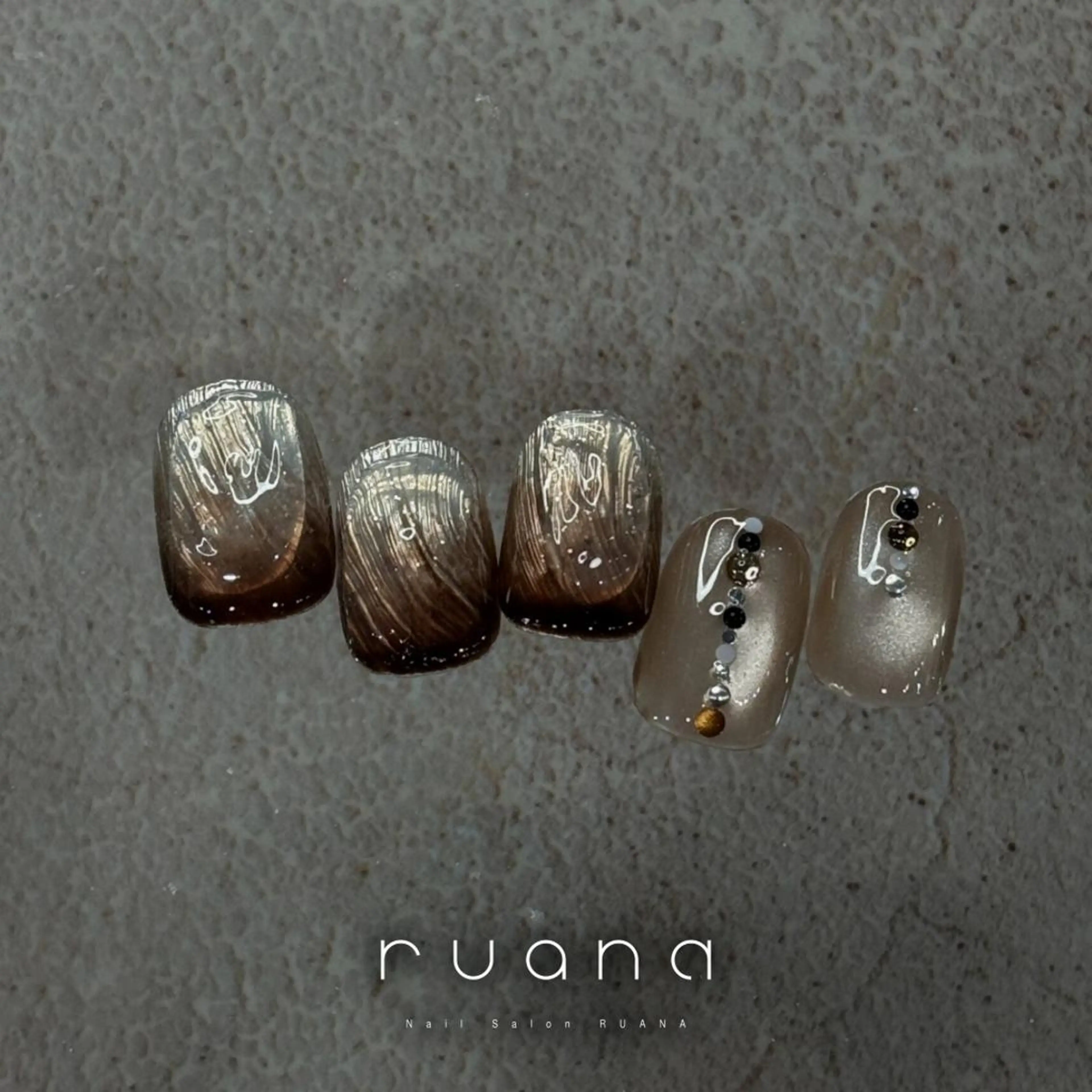 ネイル ハンドネイル 阿武 美海のネイルデザイン