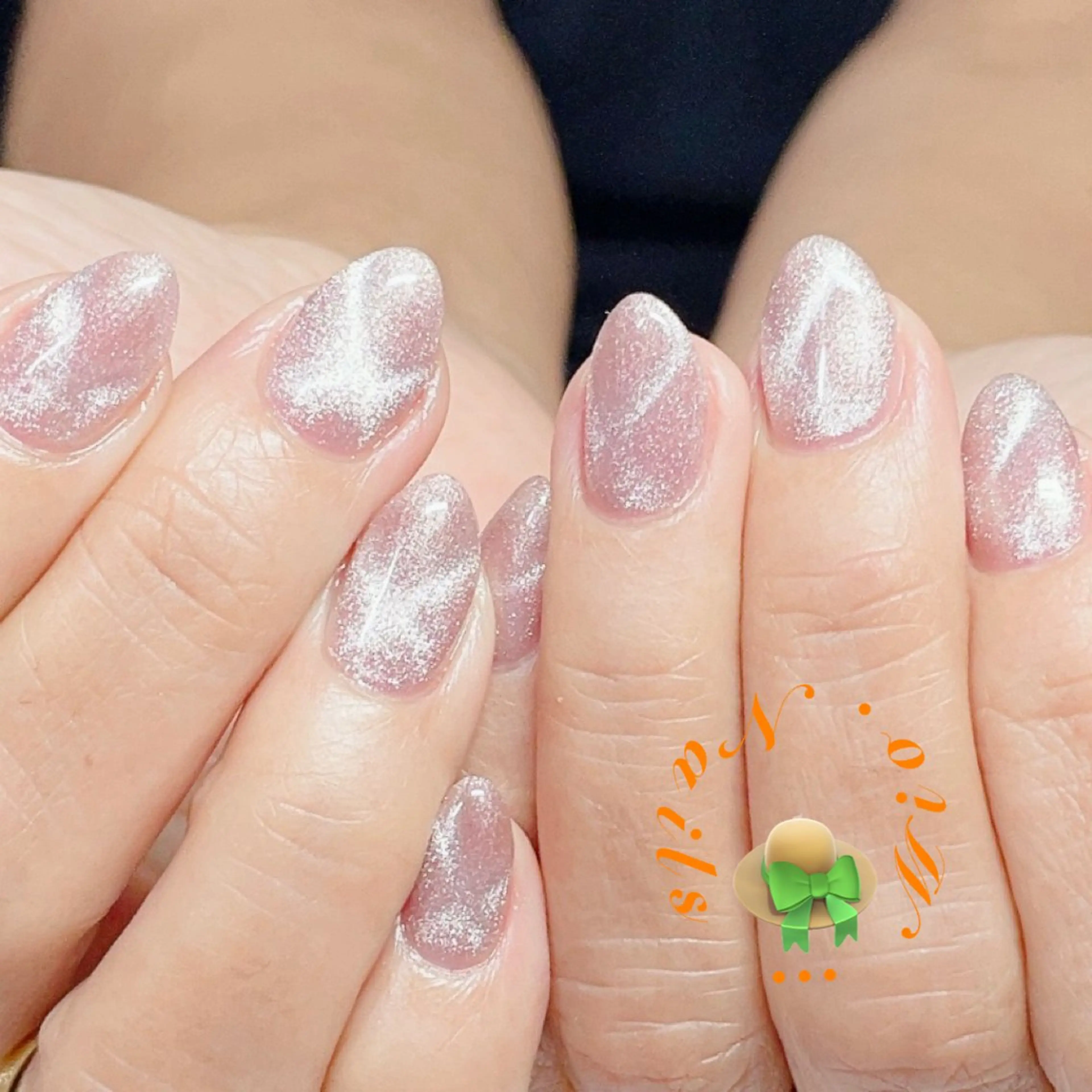 ネイル ジェルネイル マグネットネイル .Nails Mio 赤羽西ネイルサロンのネイルデザイン