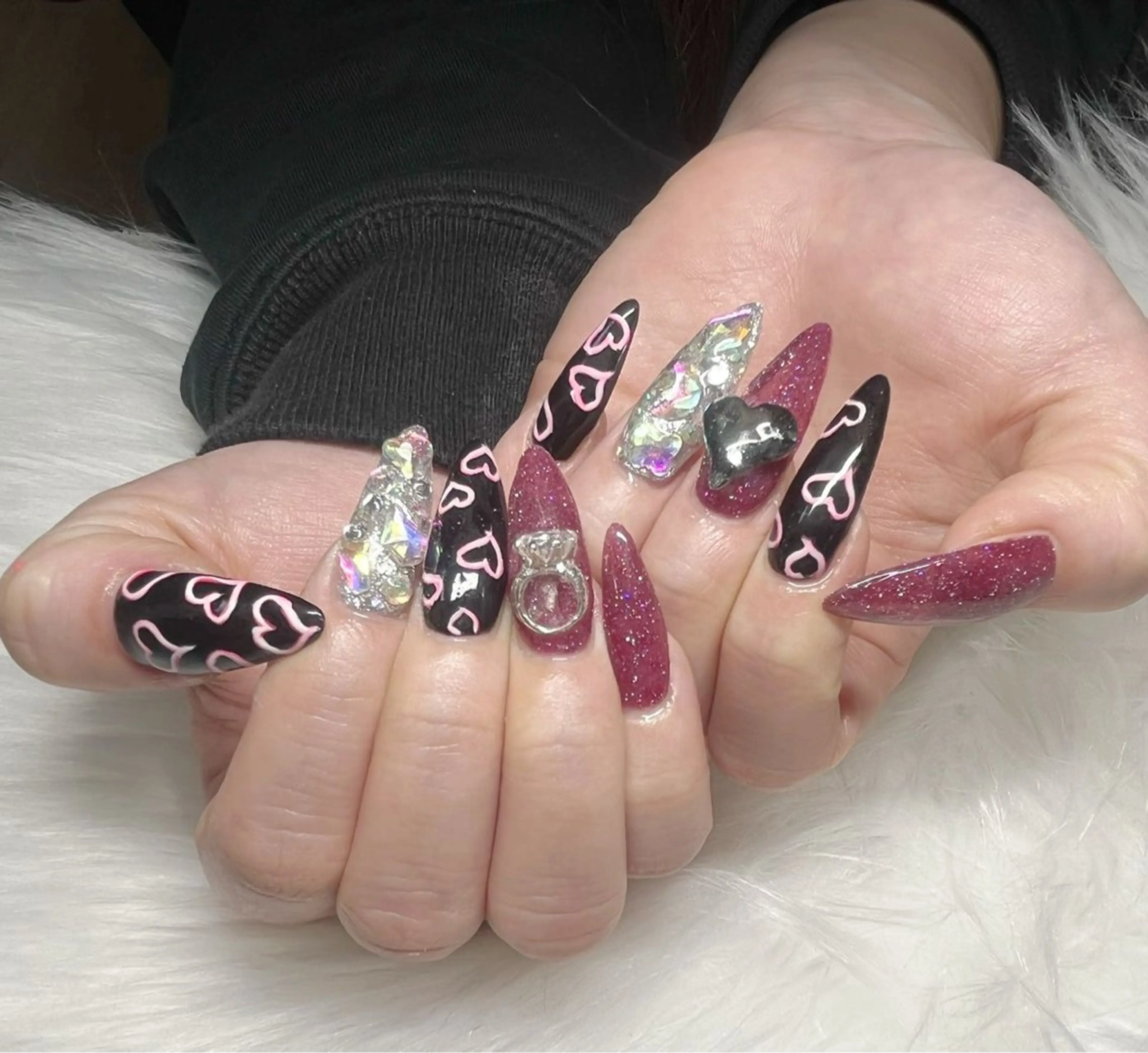 ネイル ハンドネイル ハンドケア 💜MIYA nail川崎店のネイルデザイン