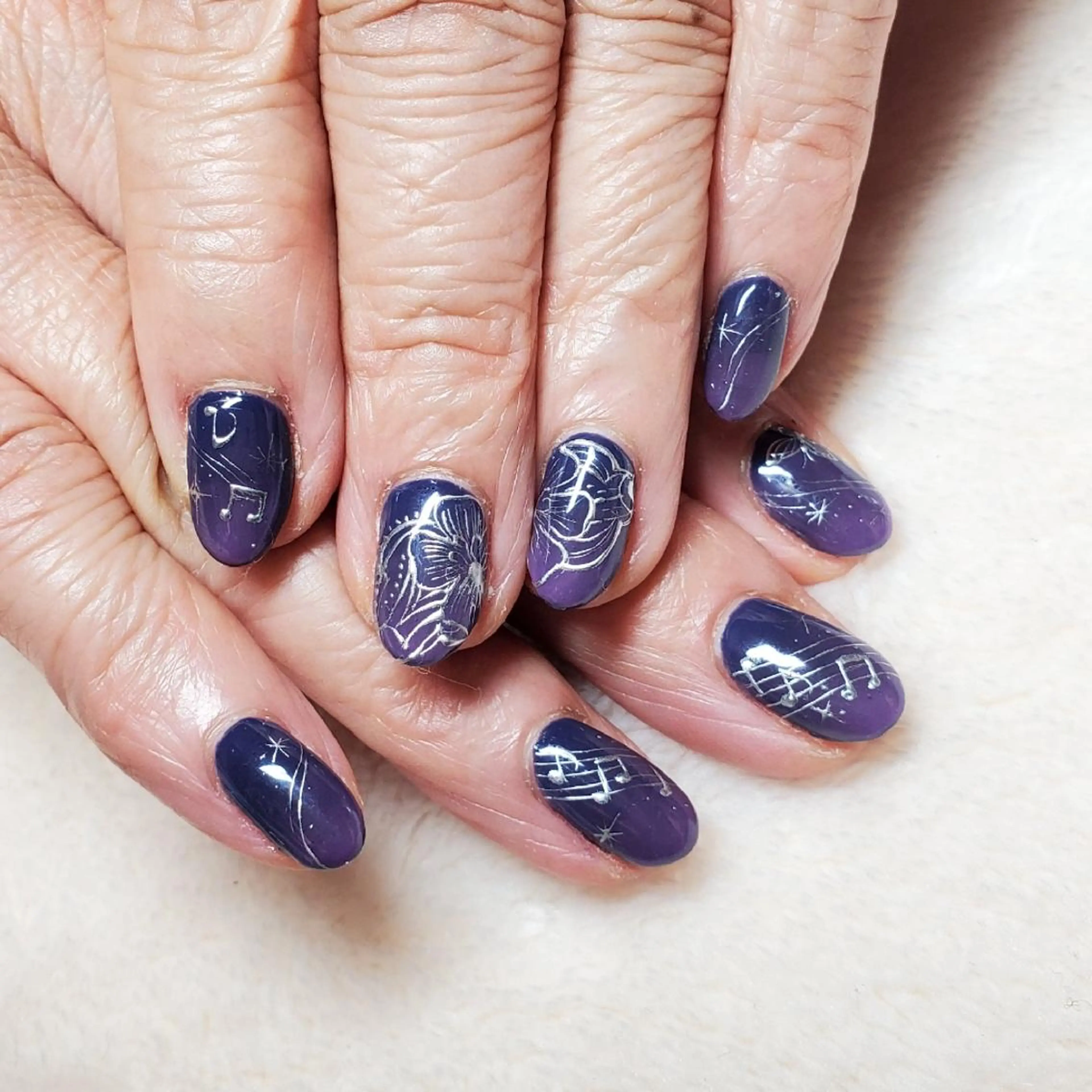 ネイル ジェルネイル おで@ oderi_nailのネイルデザイン