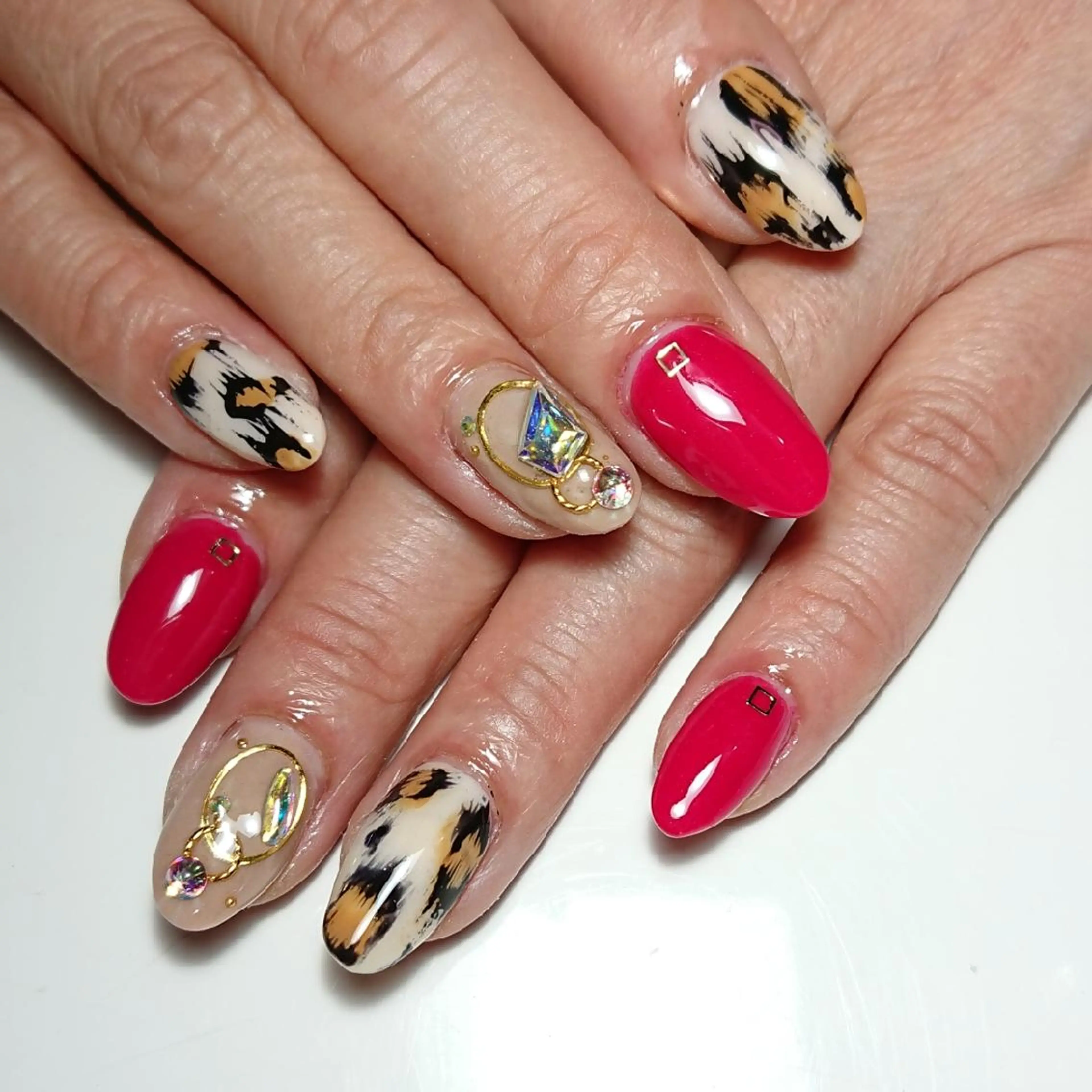 ネイル ハンドネイル 下妻市ﾈｲﾙｻﾛﾝ M_styleのネイルデザイン