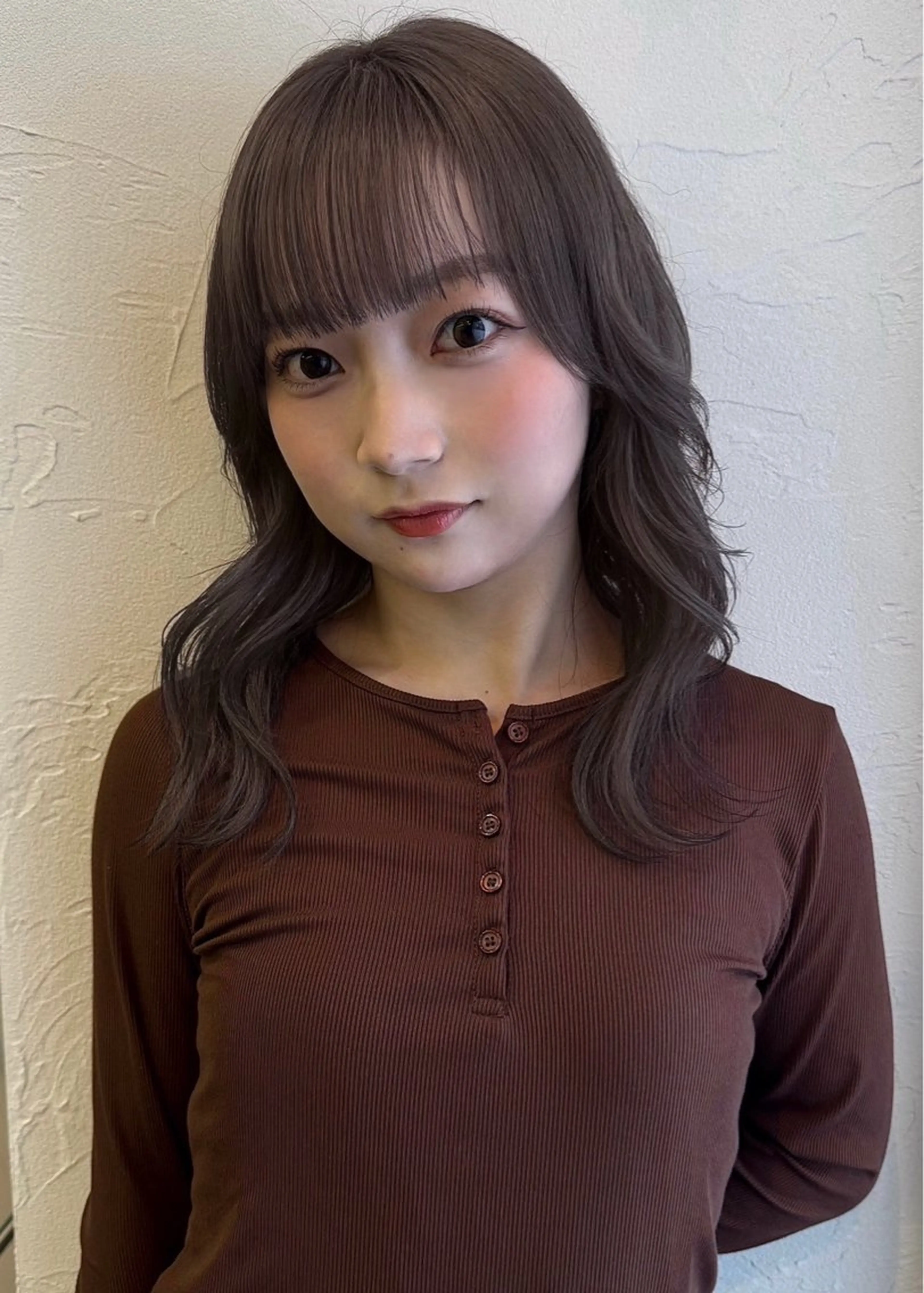 セミロング カラー seek所属・ハルナ/ モデル募集中🌟のヘアスタイル