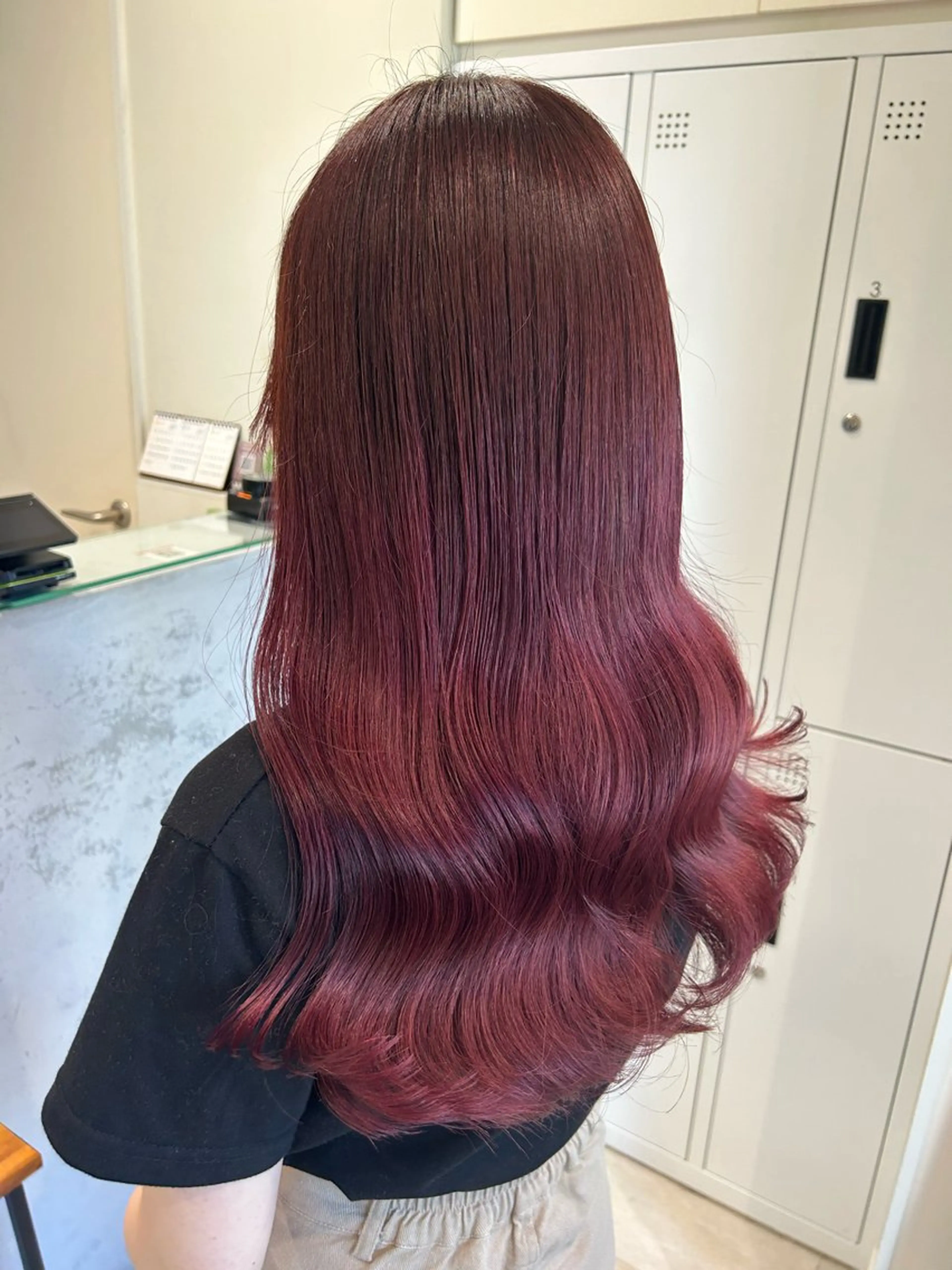 ロング カラー ブリーチ ブリーチなしWカラー 🎀韓国ヘア/amiのヘアスタイル