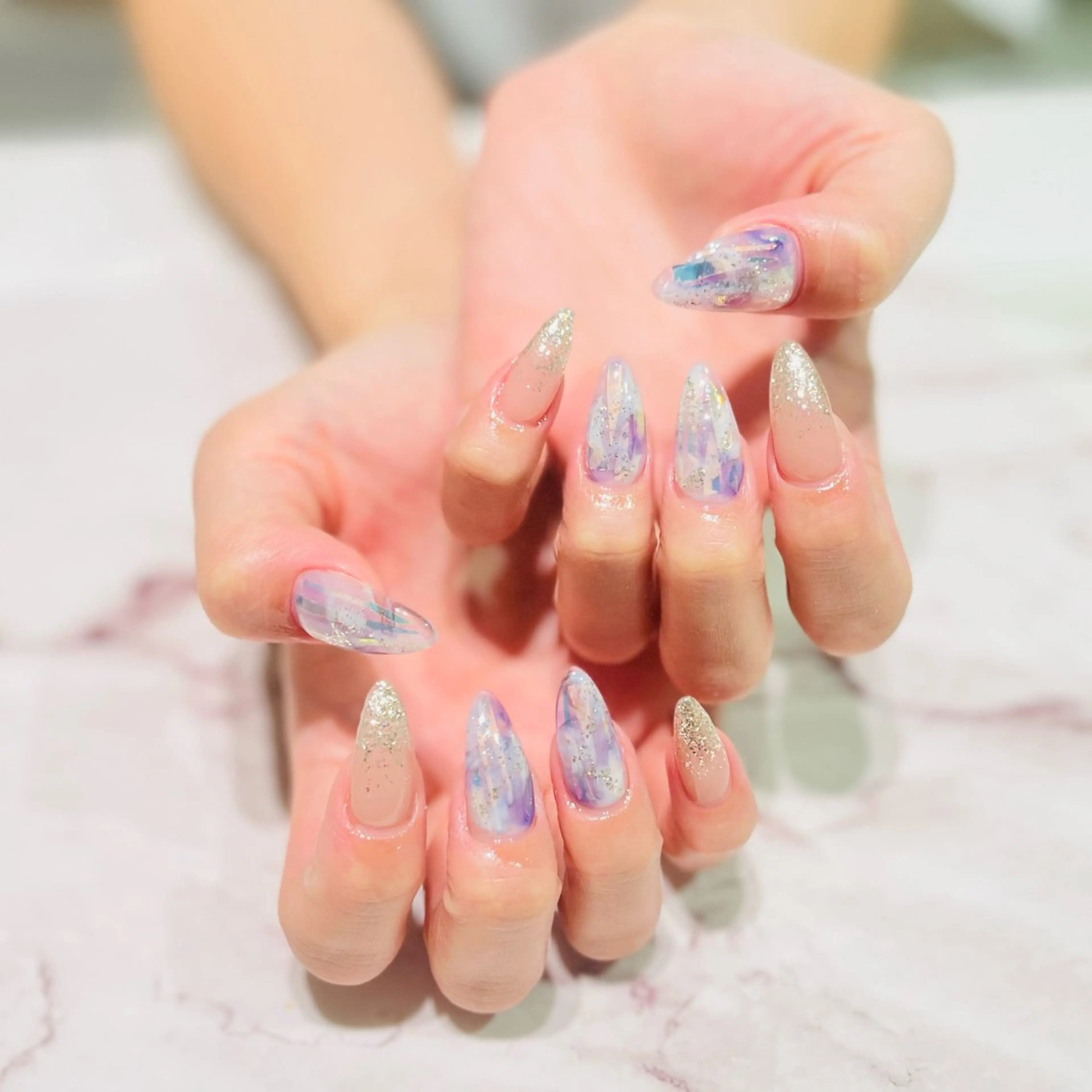 ネイル ハンドネイル Hair removal & Beauty salon Produce by Lucia所属・nail salon Luciaのネイルデザイン