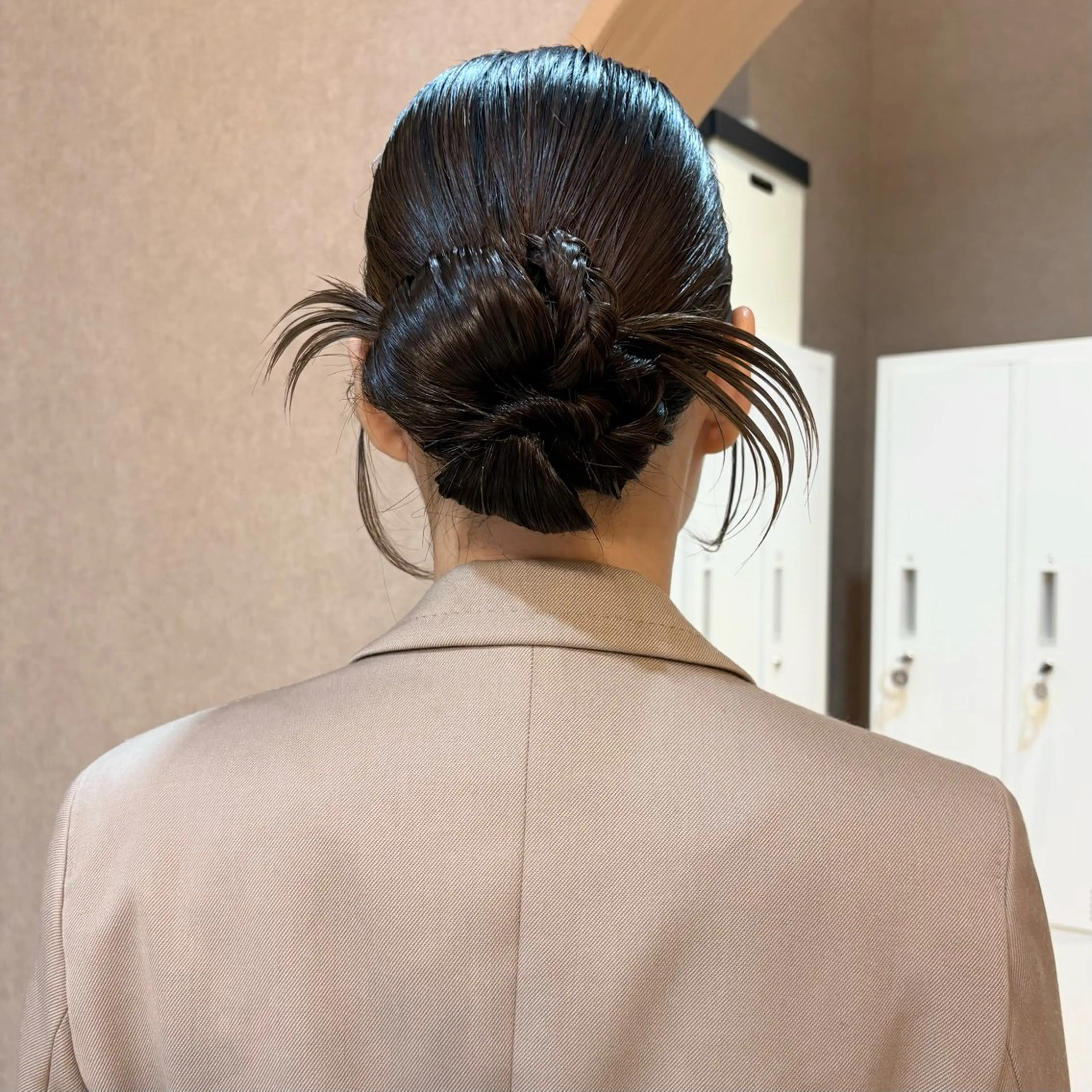 ヘアアレンジ ヘアセット 似合わせ/ベージュ /レイヤー/りほ🤍のヘアスタイル