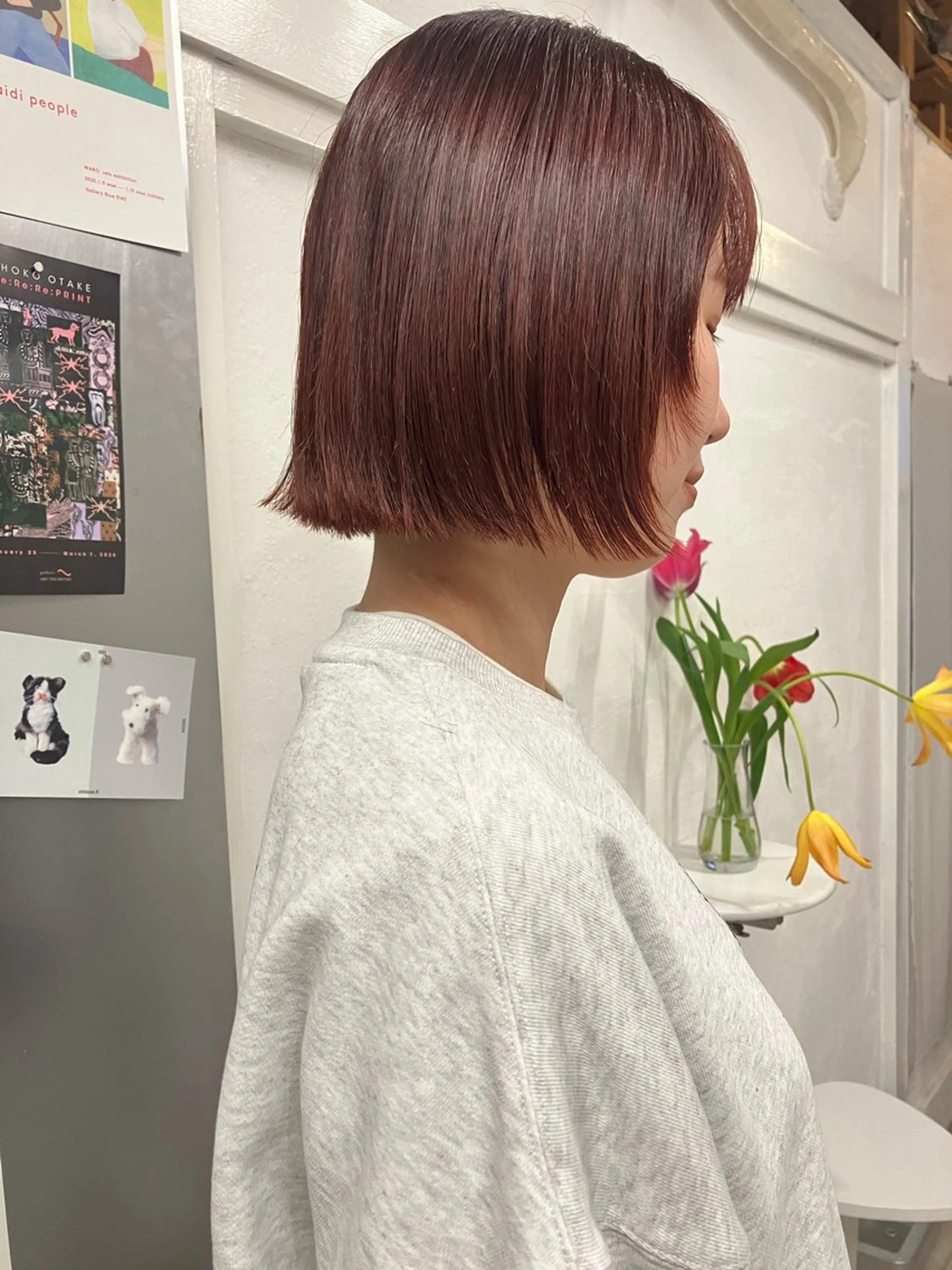 ショート 似合わせカットカラー 👩MINAのヘアスタイル