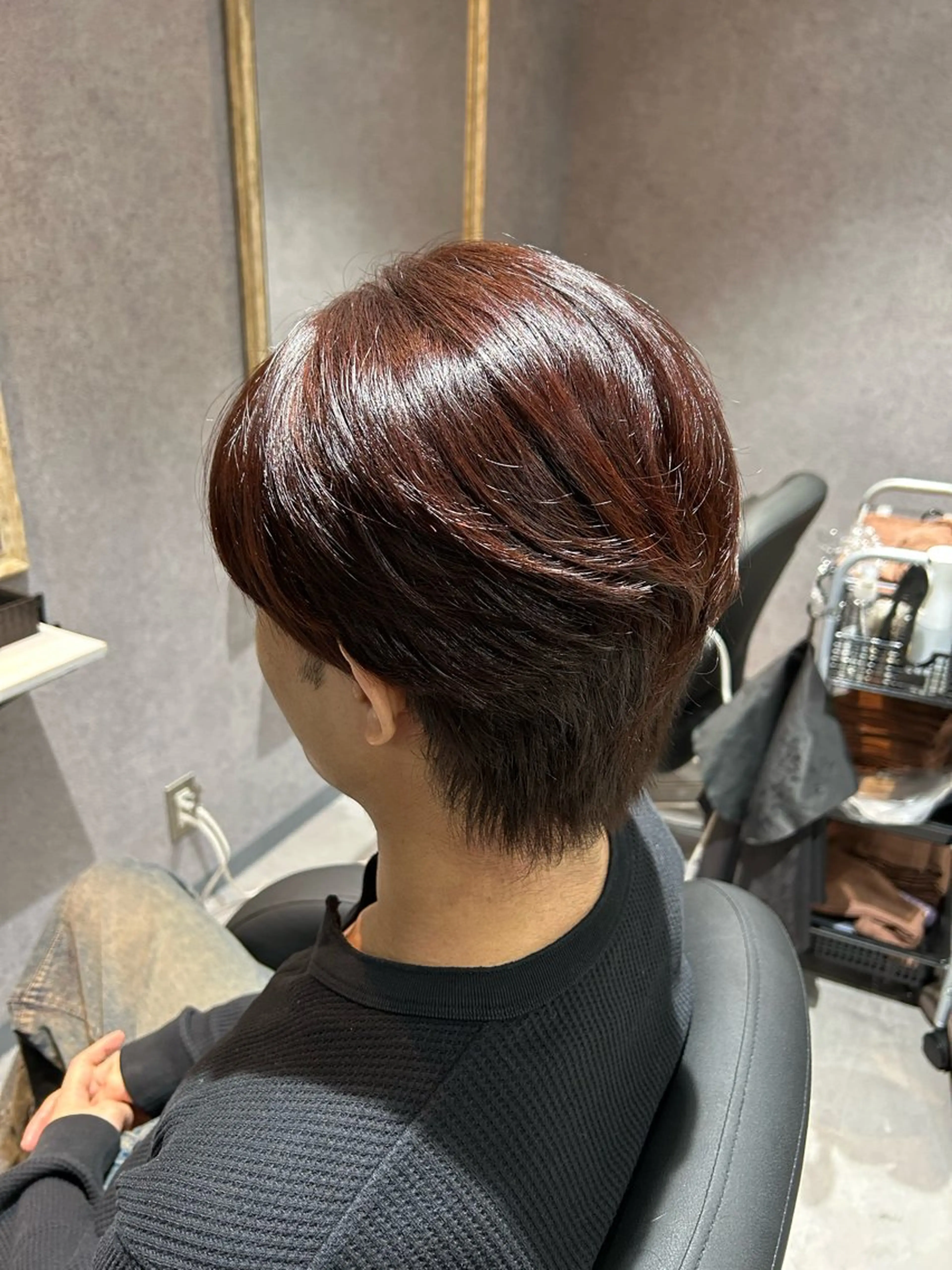 ショート カラー メンズ IwAsh 鶴ヶ峰所属・✨ショートスタイル✨ 山本のヘアスタイル