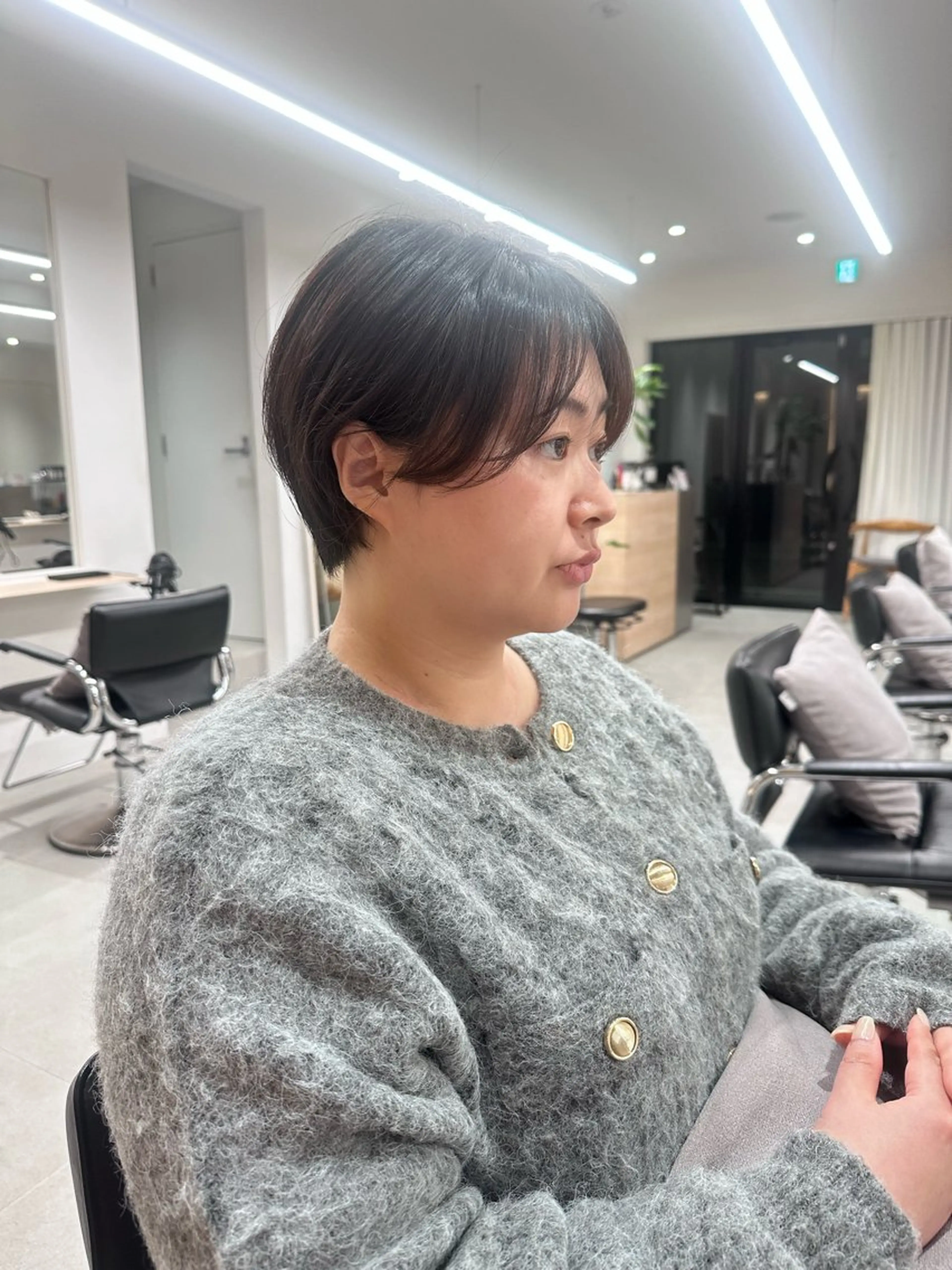 ショート あいこ/ハンサム ショート/銀座🌷のヘアスタイル