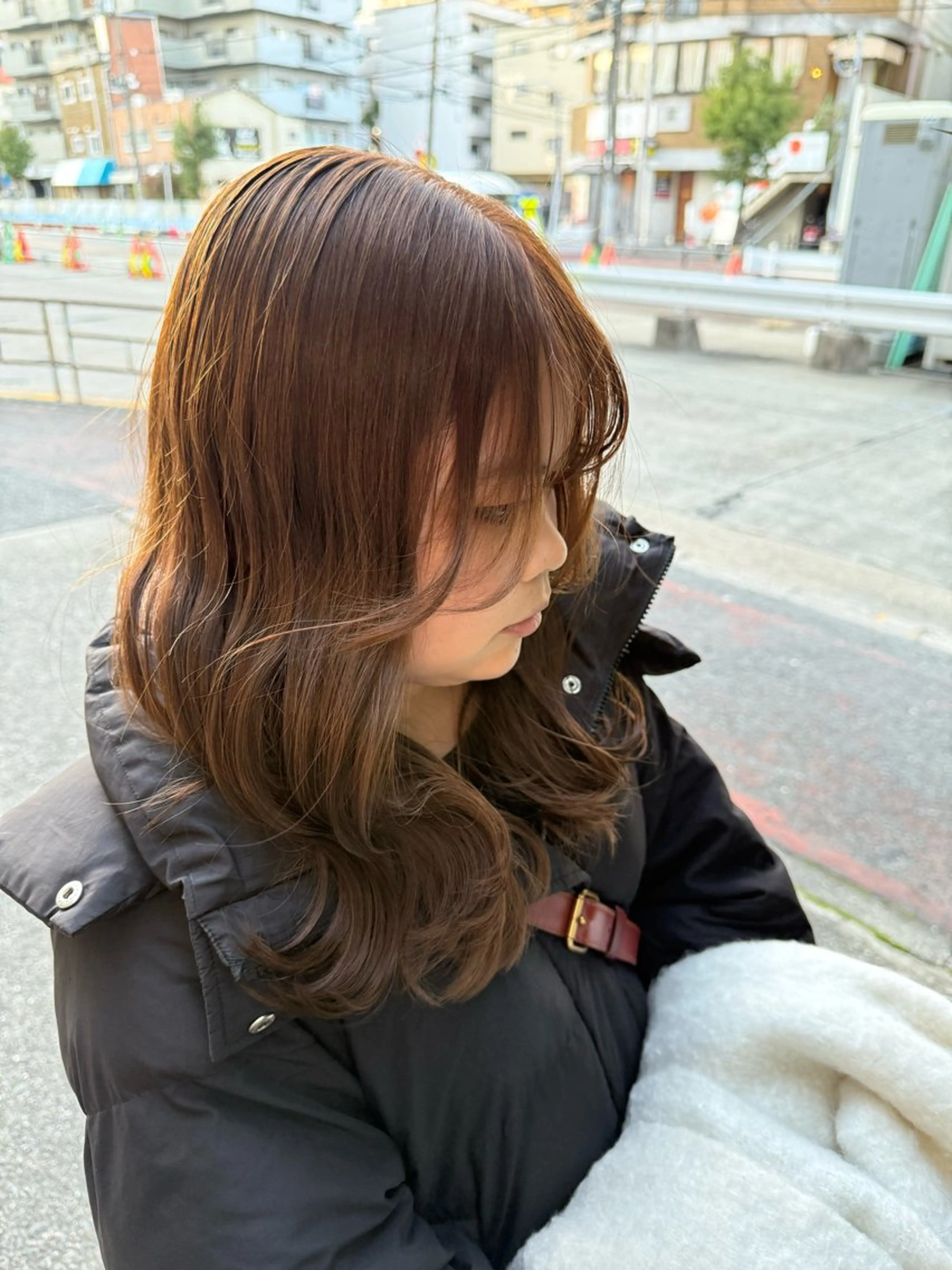 ロング カラー ヘアカラー ❤️Lee東三国❤️ ROSAのヘアスタイル