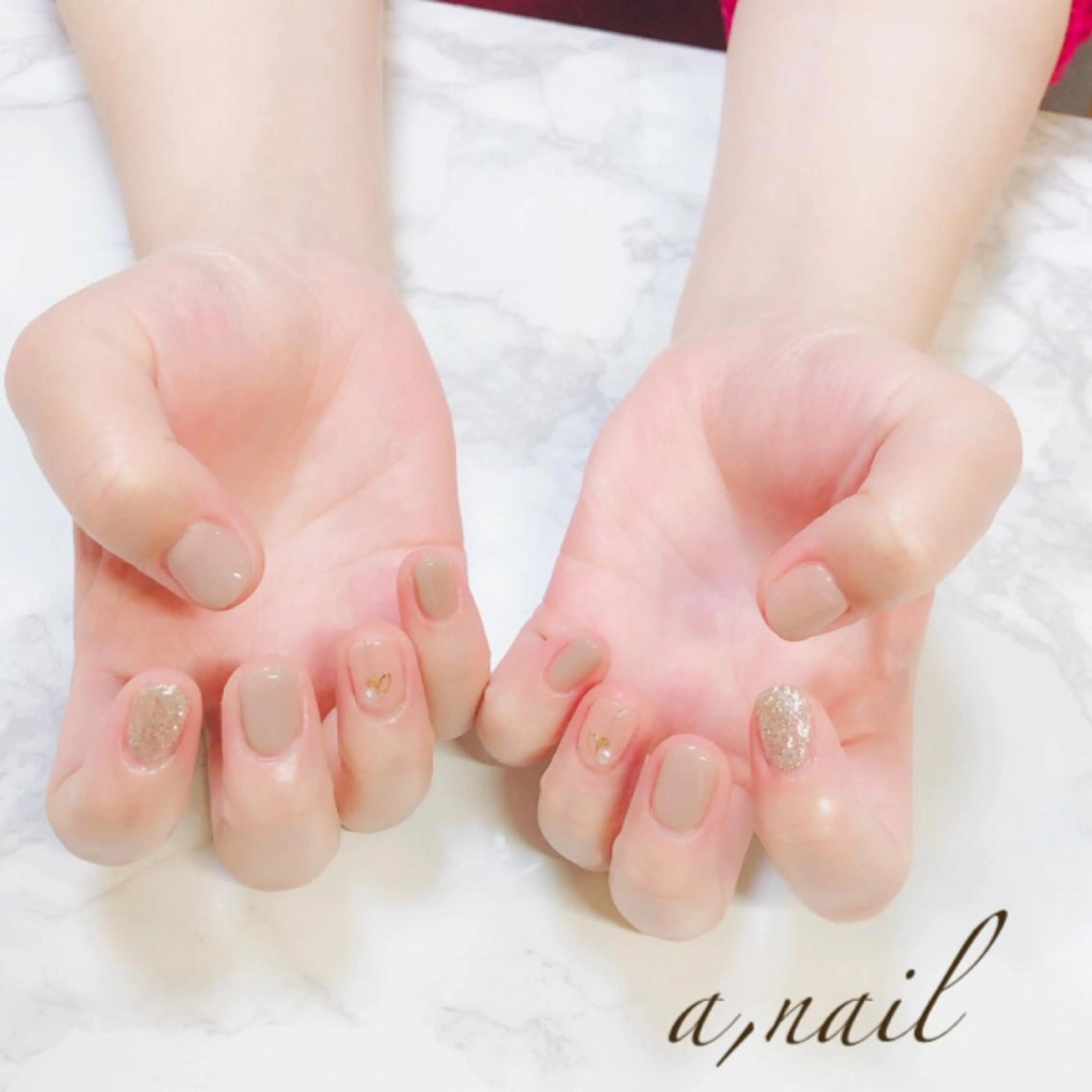 ネイル フットネイル ジェルネイル グラデーション オフィスネイル ワンカラーネイル ハンドネイル ネイルサロン エーネイルのネイルデザイン