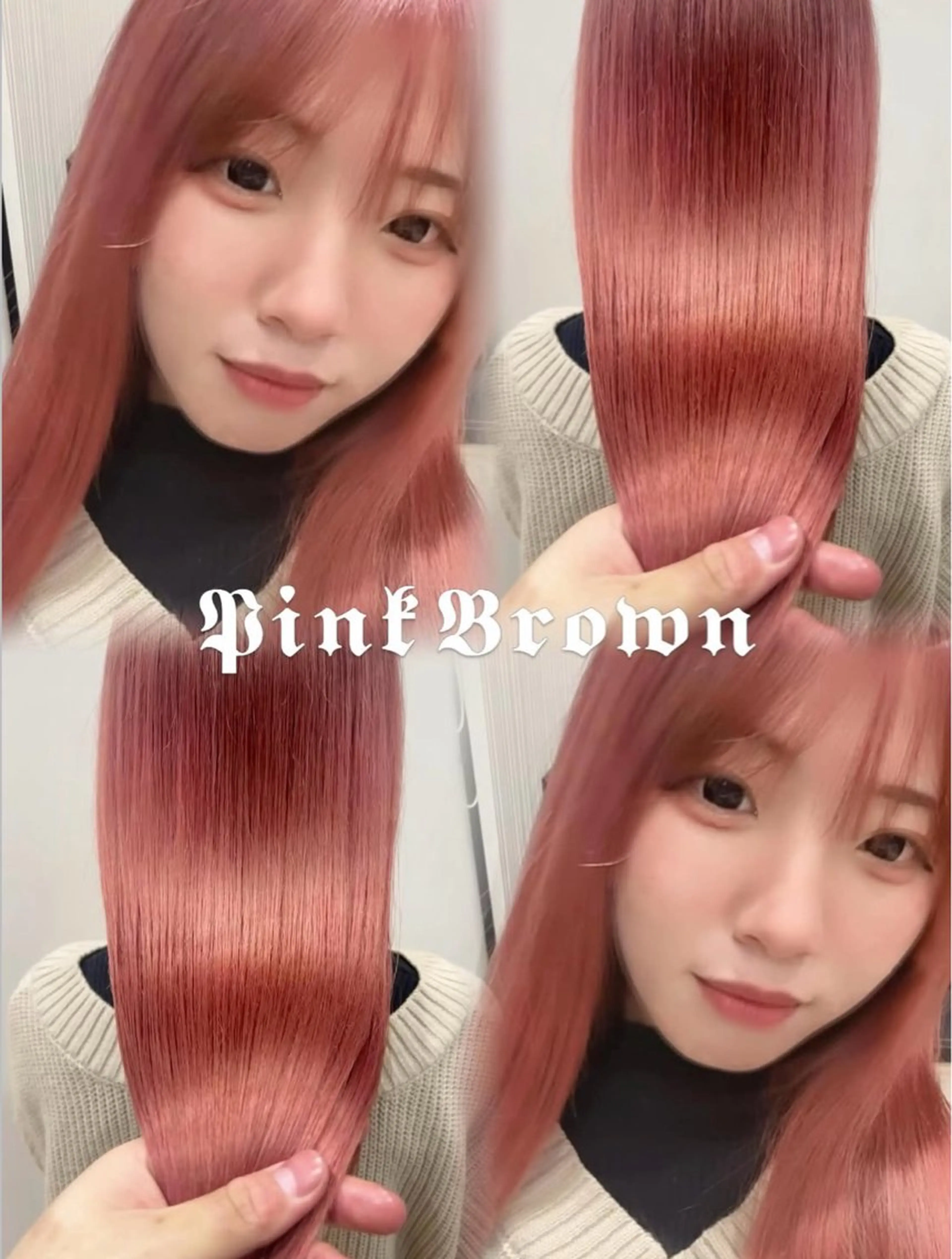 ロング カラー ヘアカラー 韓国ヘア🇰🇷 藤江 広人のヘアスタイル