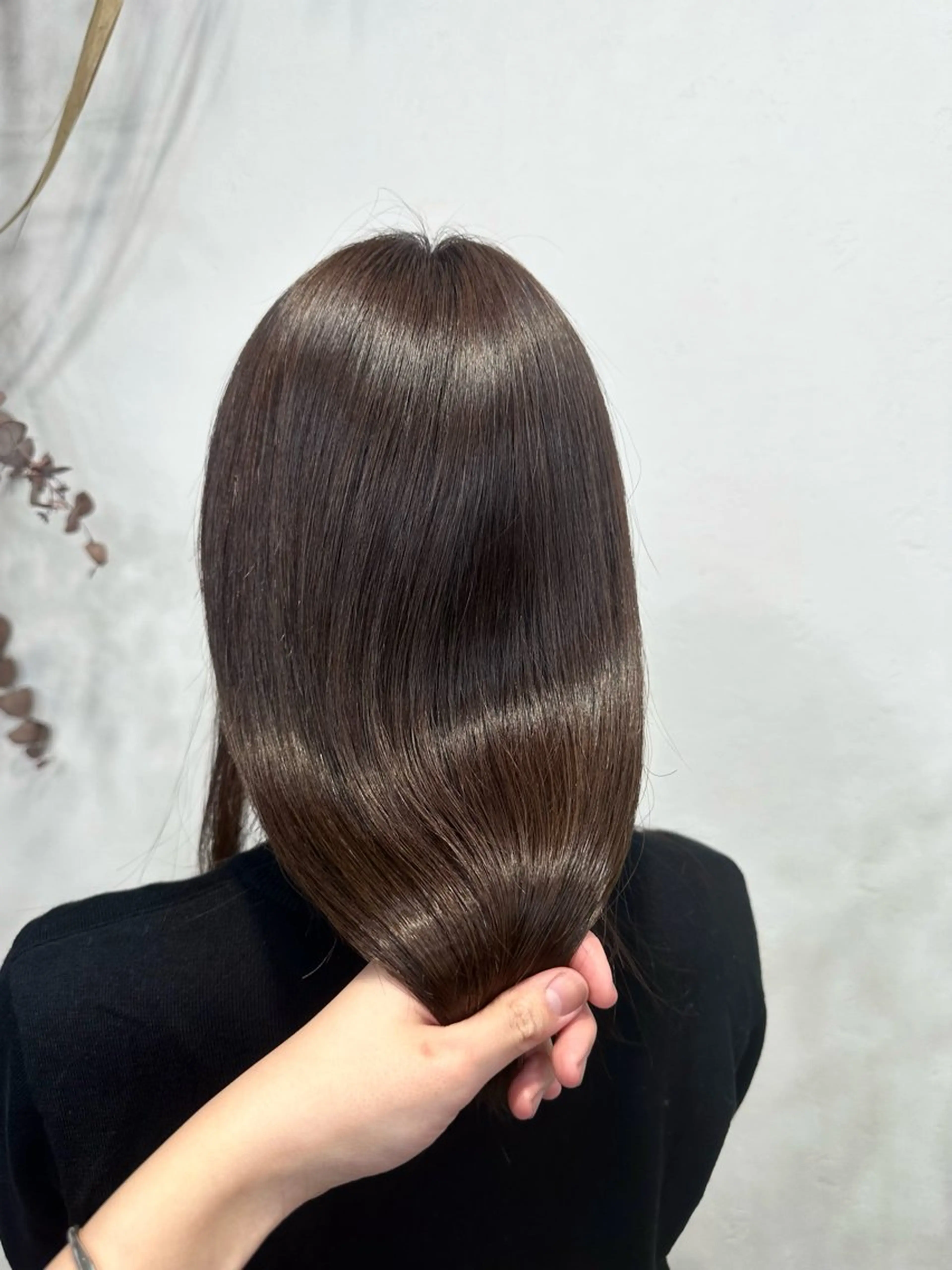 ロング カラー 地毛風縮毛矯正 / ショート/ボブ/平山のヘアスタイル